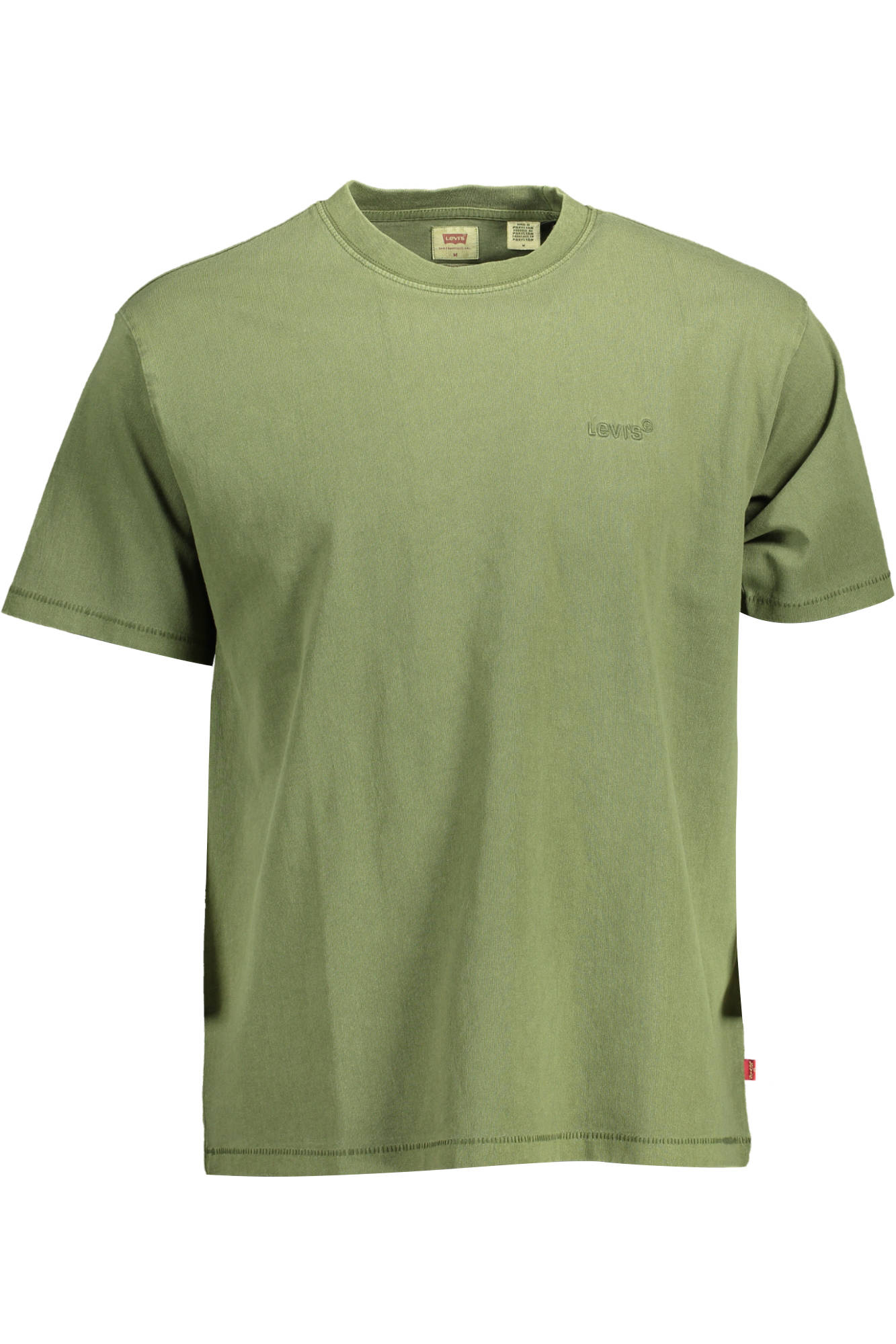 t-shirt men's LEVI'S green cotton SI009 