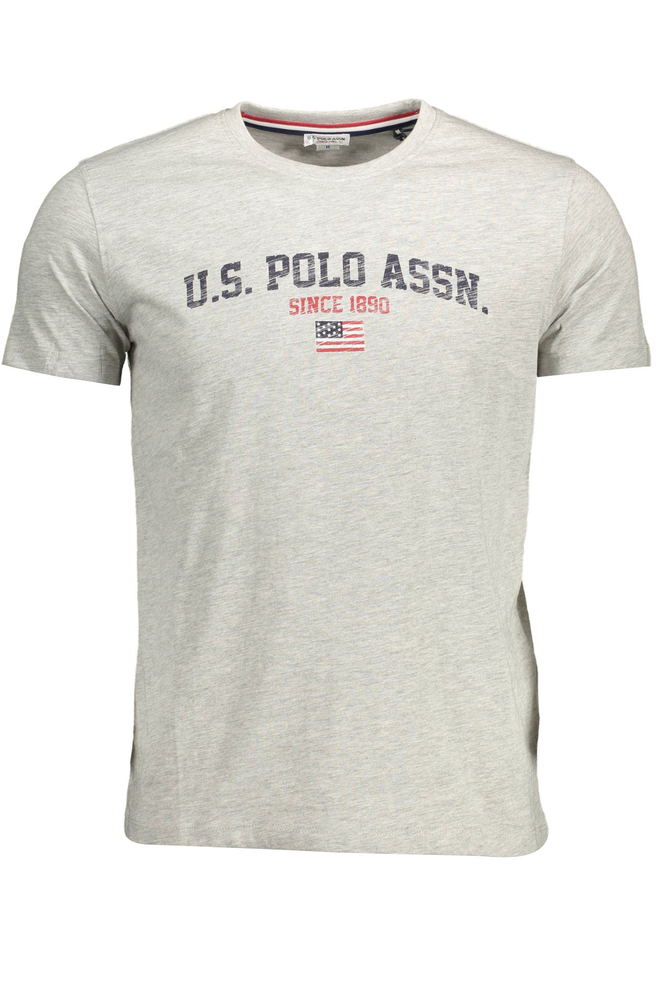 U.S. POLO T-SHIRT MANICHE CORTE UOMO GRIGIO