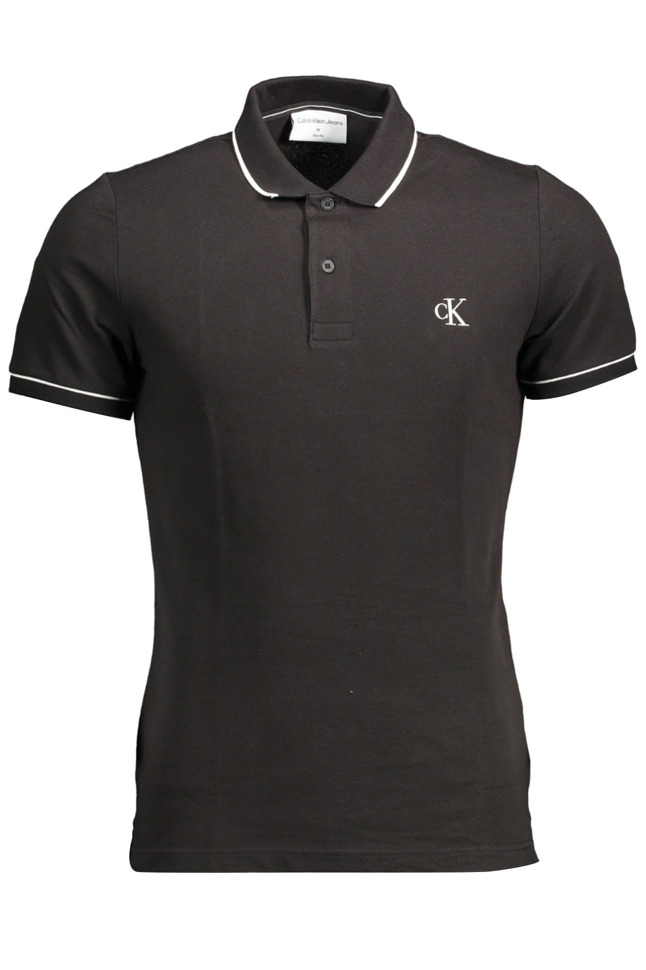 camisa polo hombre CALVIN KLEIN negro algodón SI252 - ZOOODE.COM