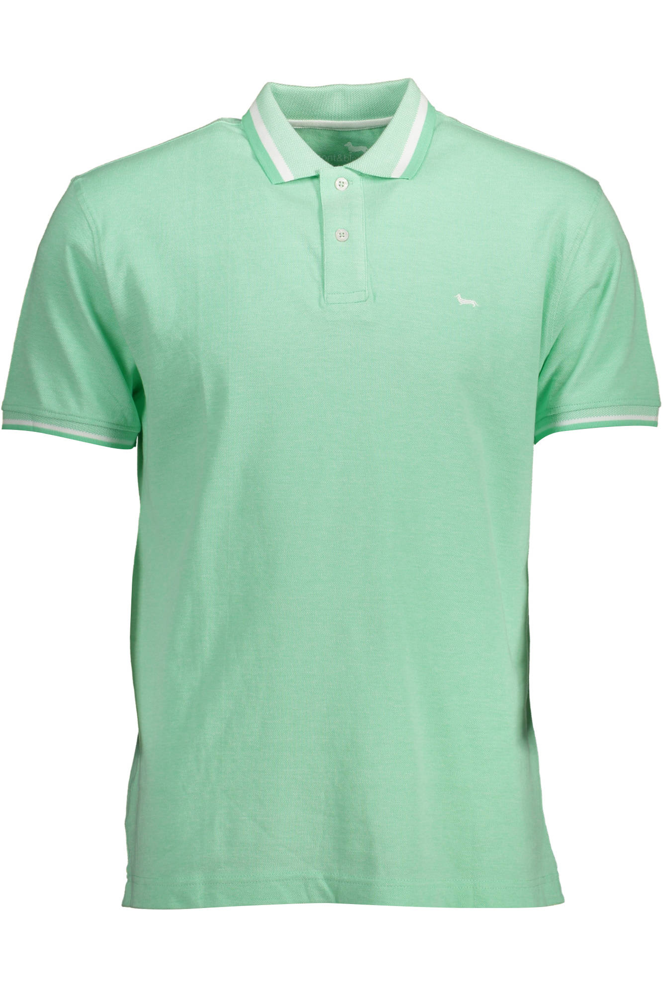 HARMONT & BLAINE POLO MANICHE CORTE UOMO VERDE