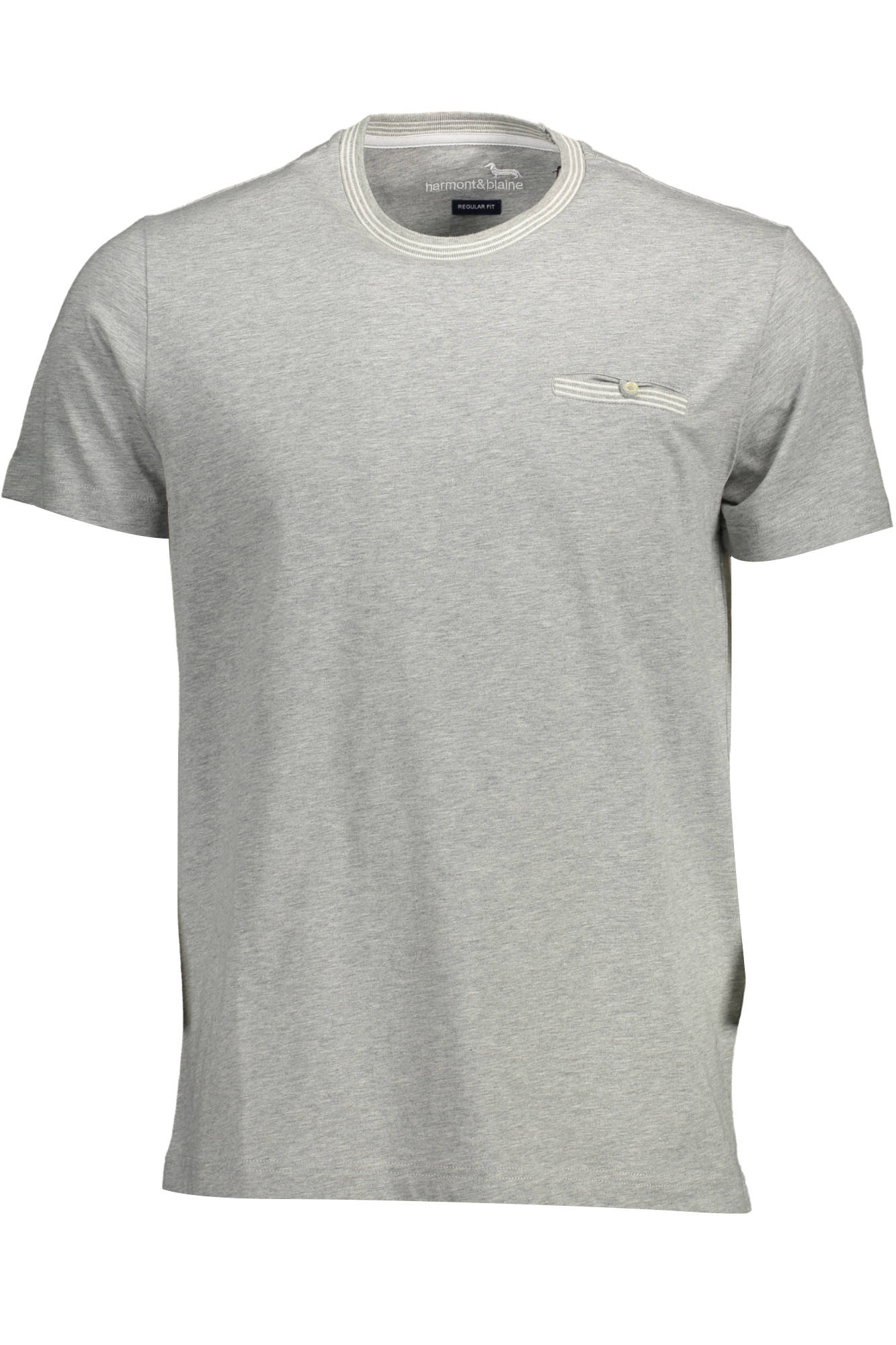 HARMONT & BLAINE T-SHIRT MANICHE CORTE UOMO GRIGIO