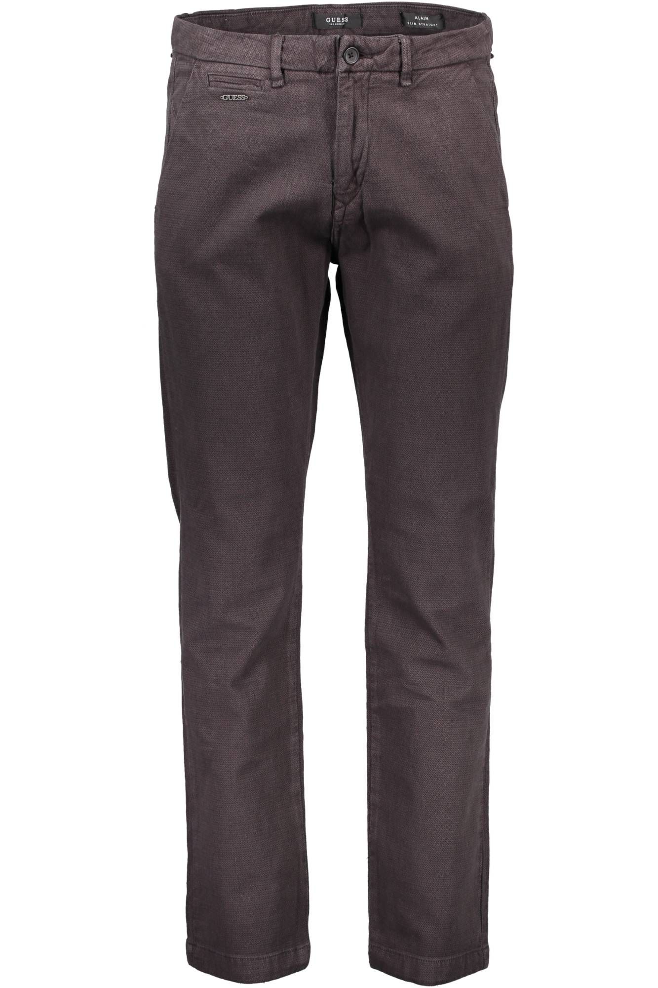 pantalones hombre GUESS JEANS marrón algodón SA110 - ZOOODE.COM