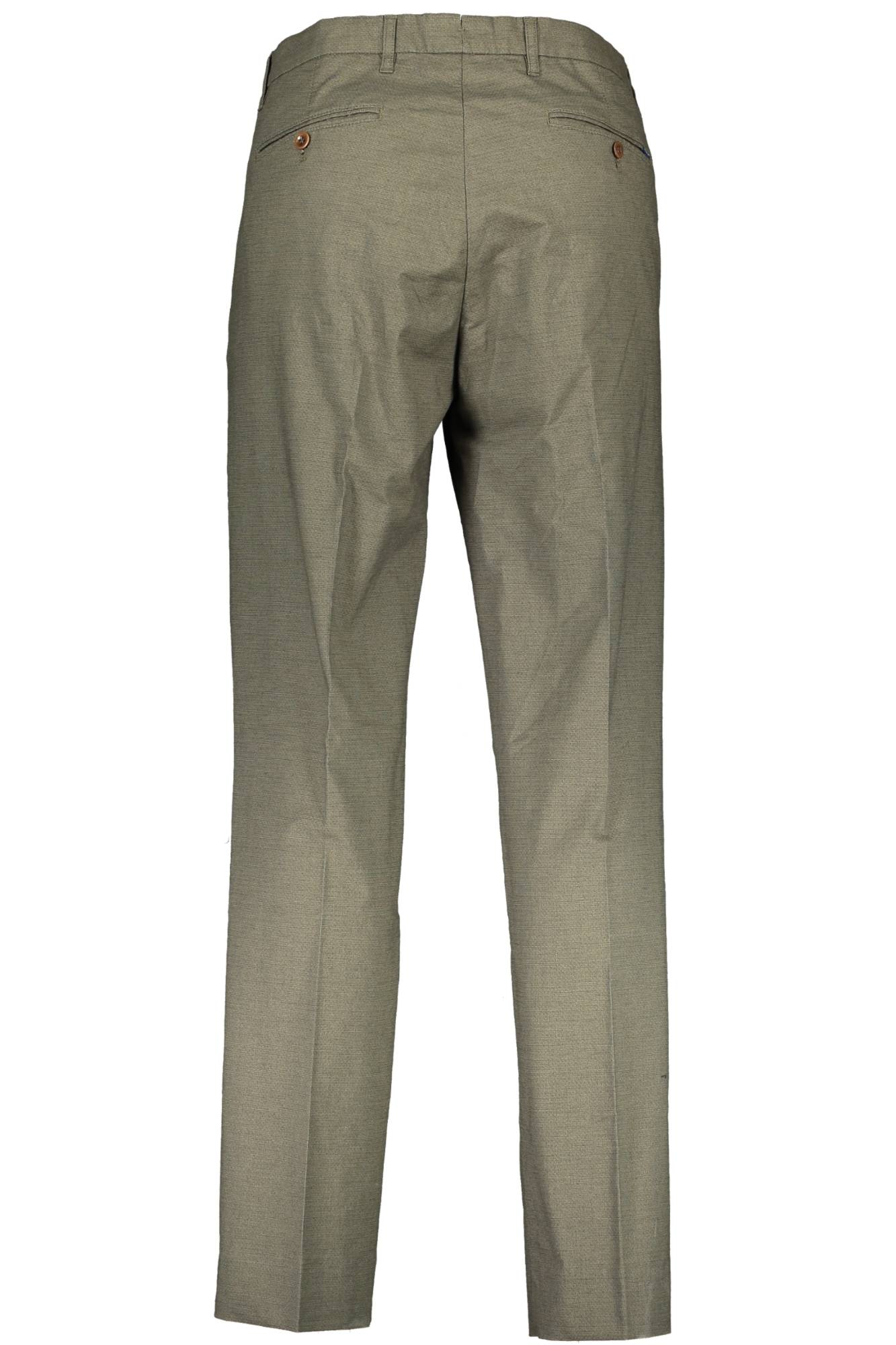 pantaloni uomo GANT verde in cotone SB112 - ZOOODE.COM