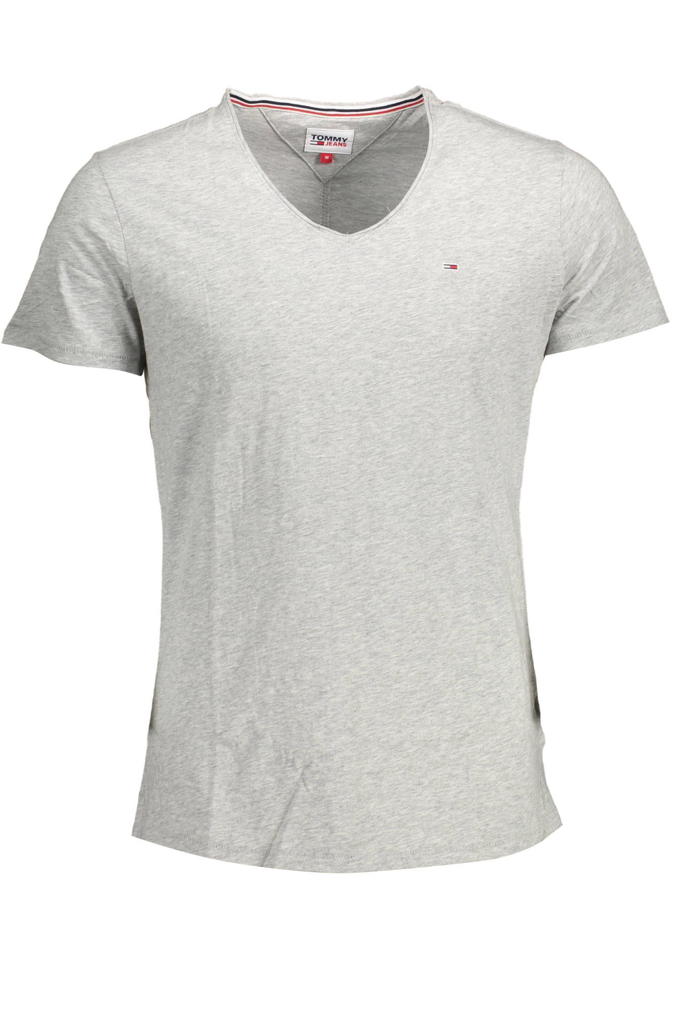 TOMMY HILFIGER T-SHIRT MANICHE CORTE UOMO GRIGIO