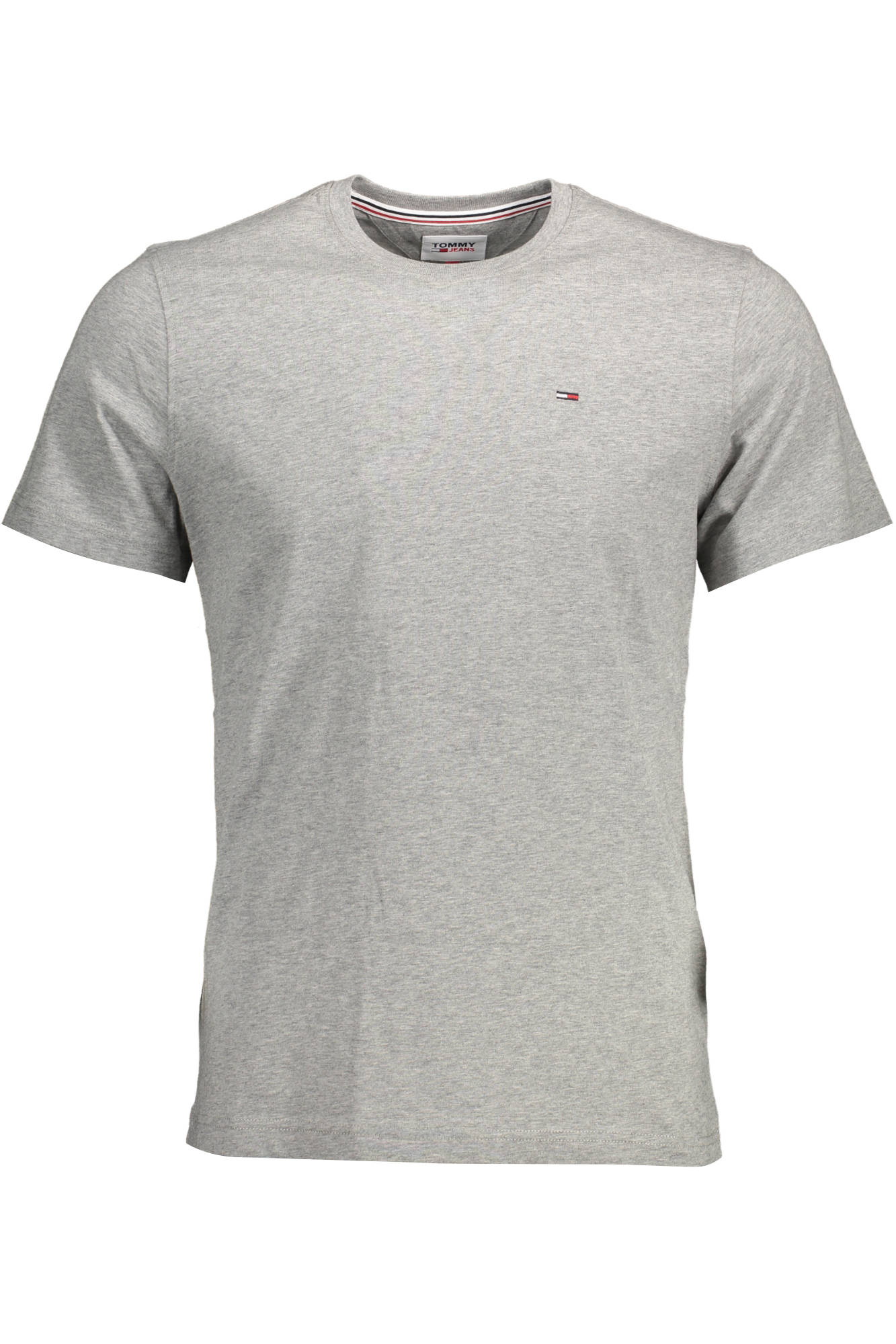 TOMMY HILFIGER T-SHIRT MANICHE CORTE UOMO GRIGIO