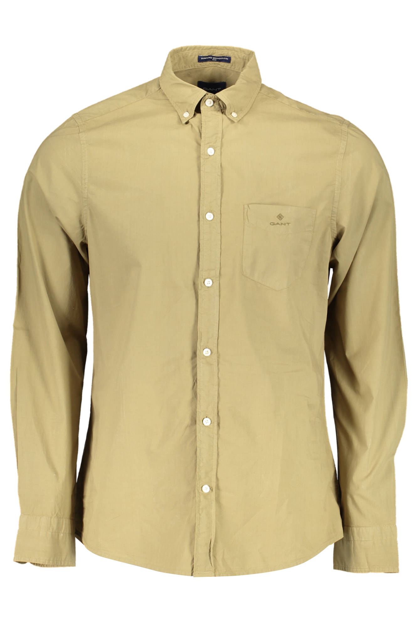GANT CAMICIA MANICHE LUNGHE UOMO VERDE