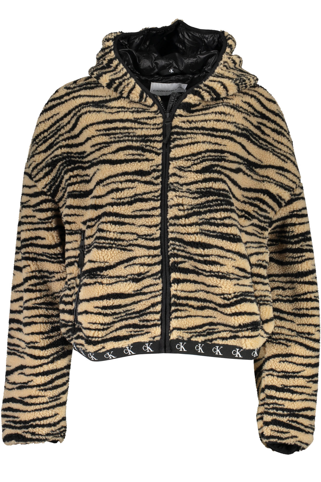 chaqueta mujer CALVIN KLEIN beige poliéster SB273 - ZOOODE.COM