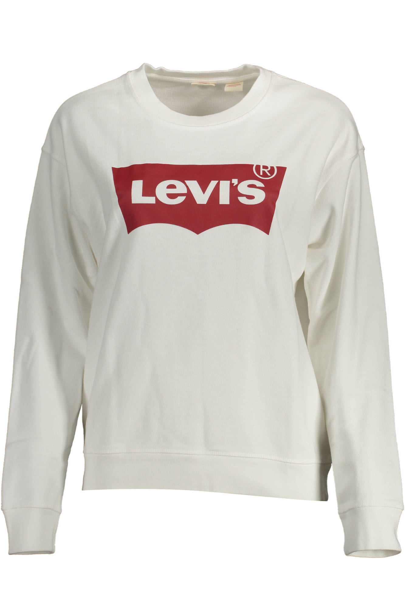 LEVI'S FELPA SENZA ZIP DONNA BIANCO