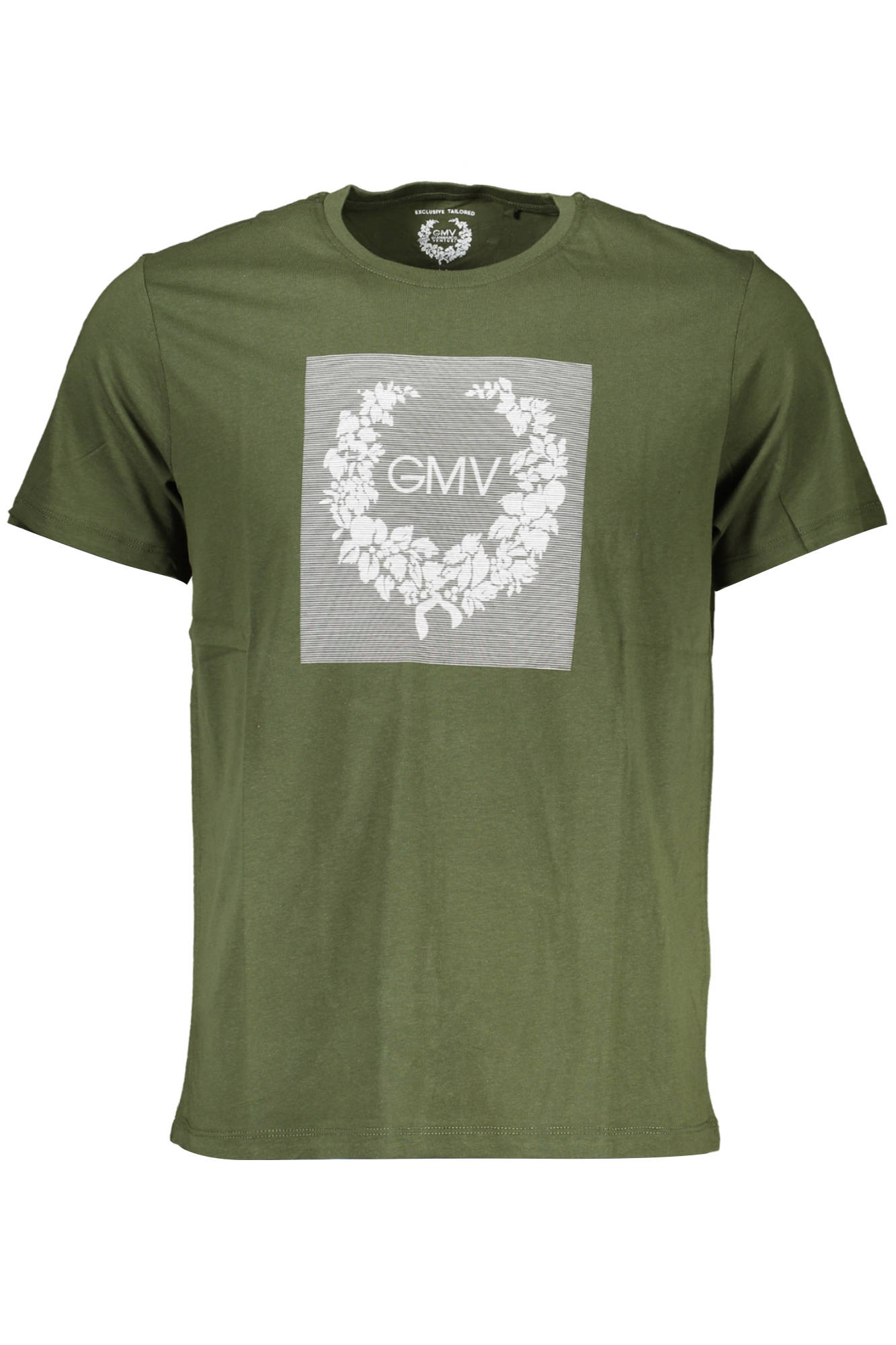 GIAN MARCO VENTURI T-SHIRT MANICHE CORTE UOMO VERDE