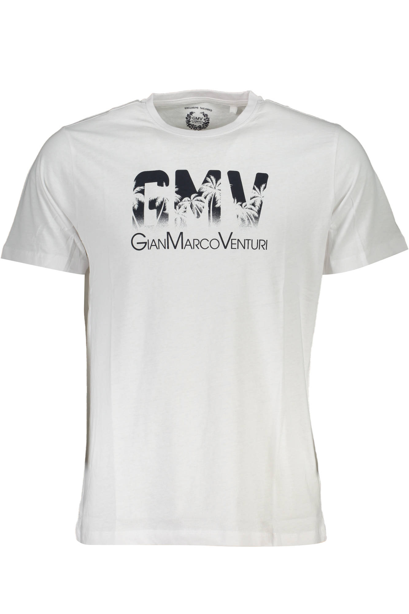 GIAN MARCO VENTURI T-SHIRT MANICHE CORTE UOMO BIANCO