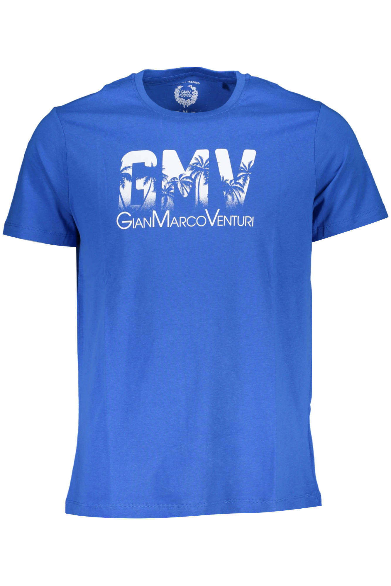 GIAN MARCO VENTURI T-SHIRT MANICHE CORTE UOMO BLU