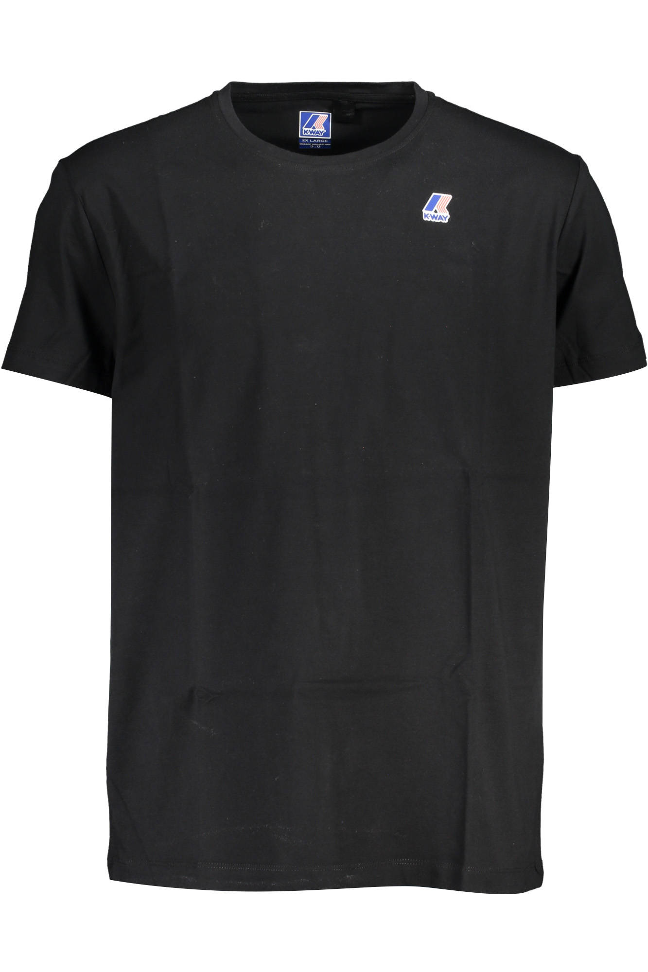 K-WAY T-SHIRT MANICHE CORTE UOMO NERO