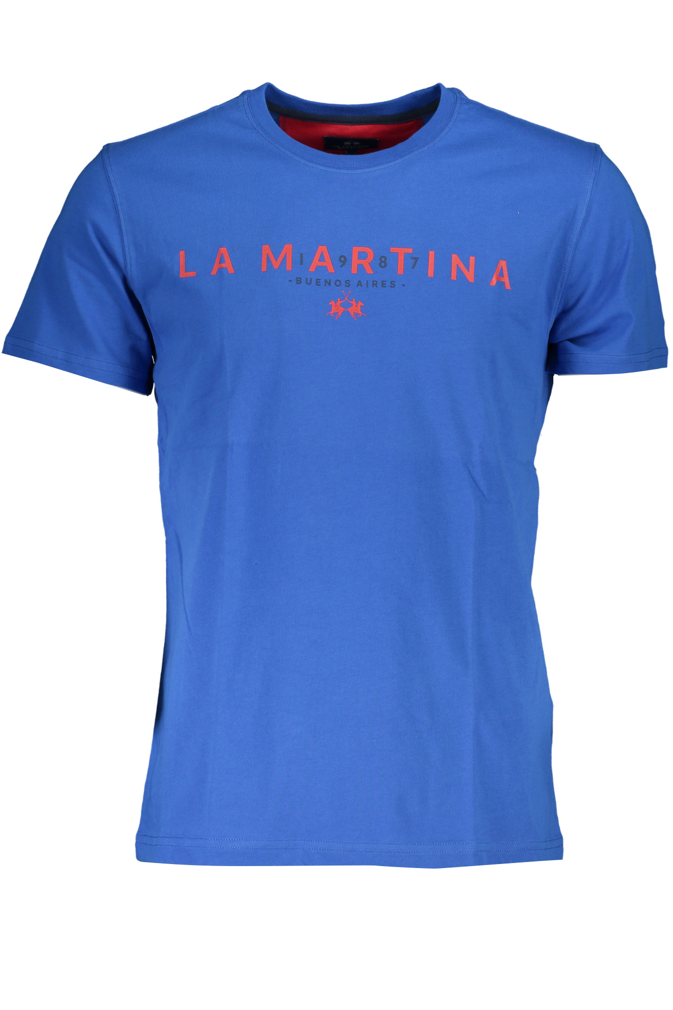 LA MARTINA T-SHIRT MANICHE CORTE UOMO BLU