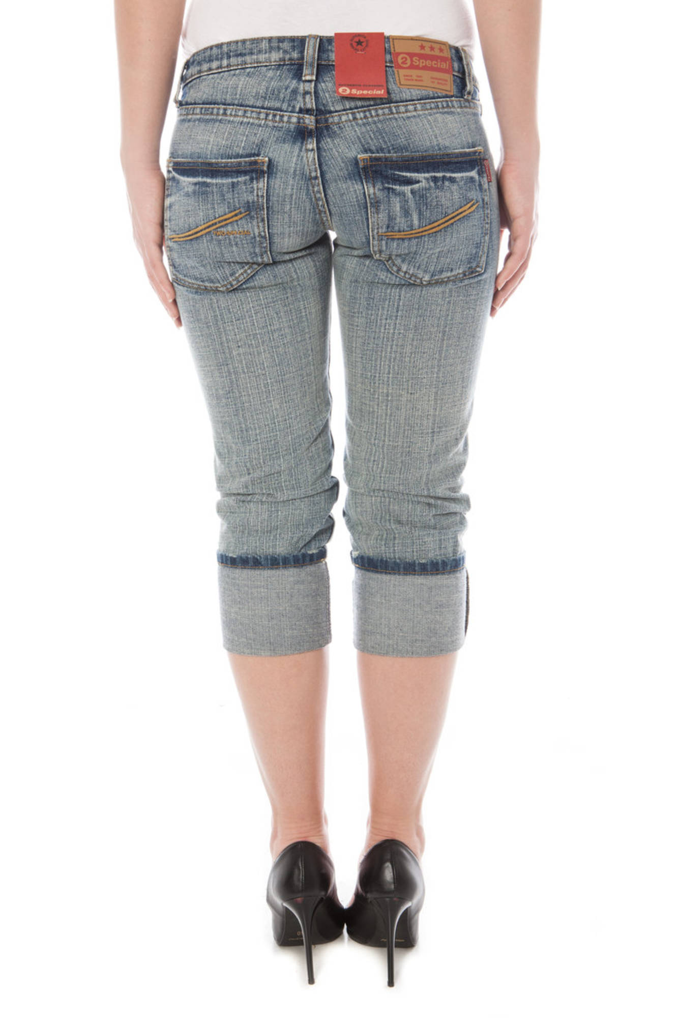jeans mujer 2 SPECIAL azul algodón SB882 - ZOOODE.COM