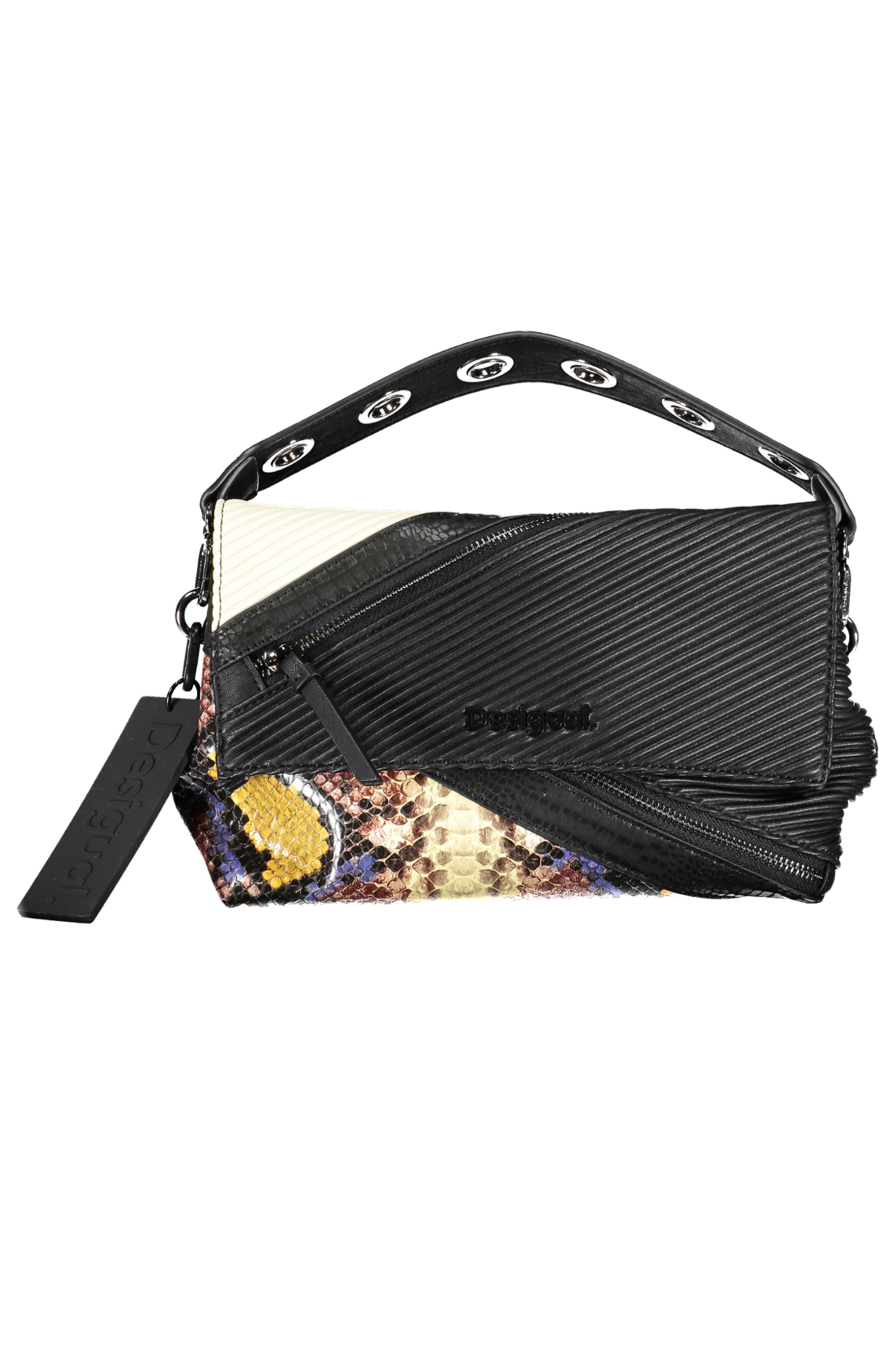 DESIGUAL BORSA DONNA NERO