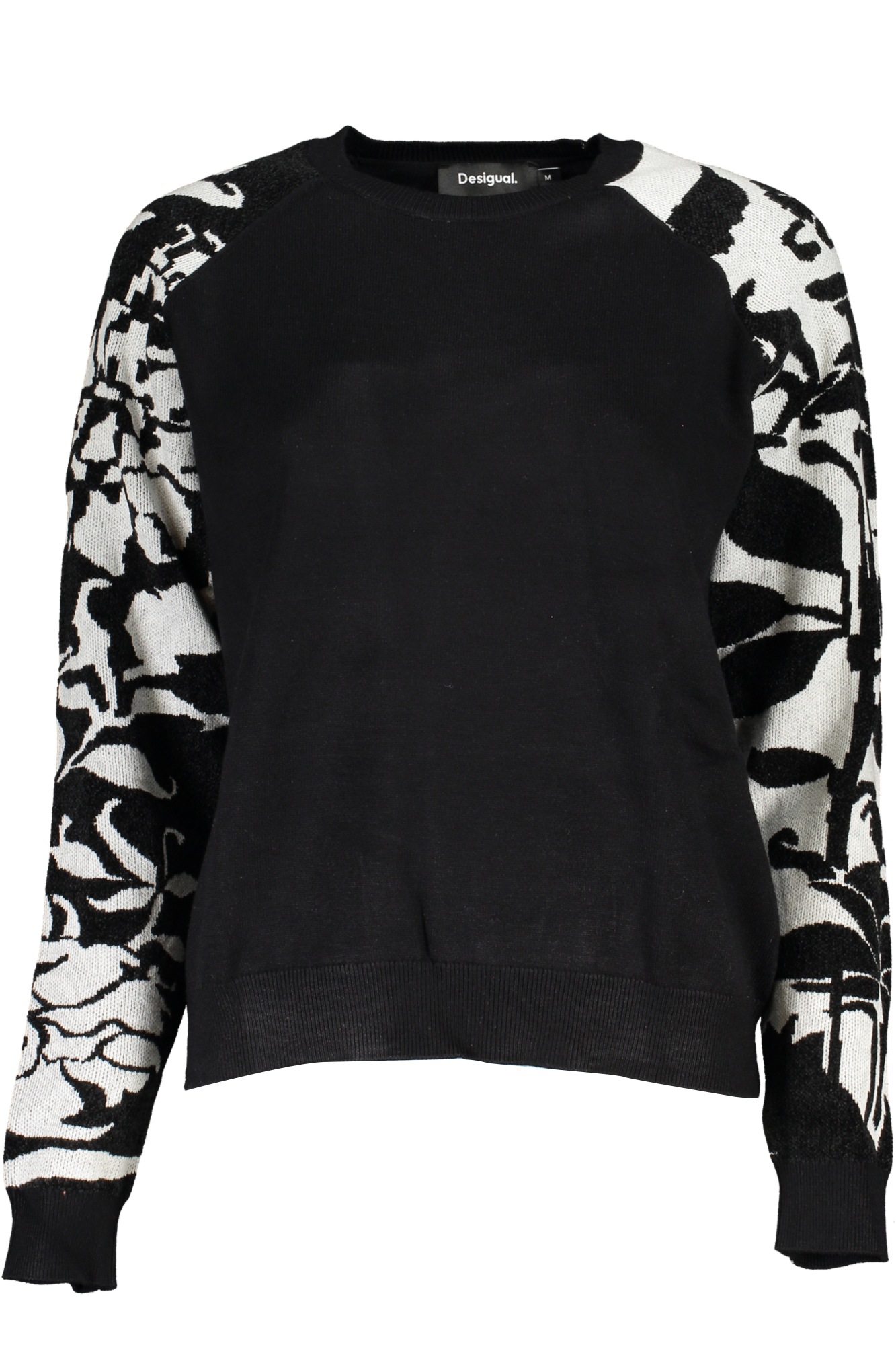 DESIGUAL MAGLIA DONNA NERO