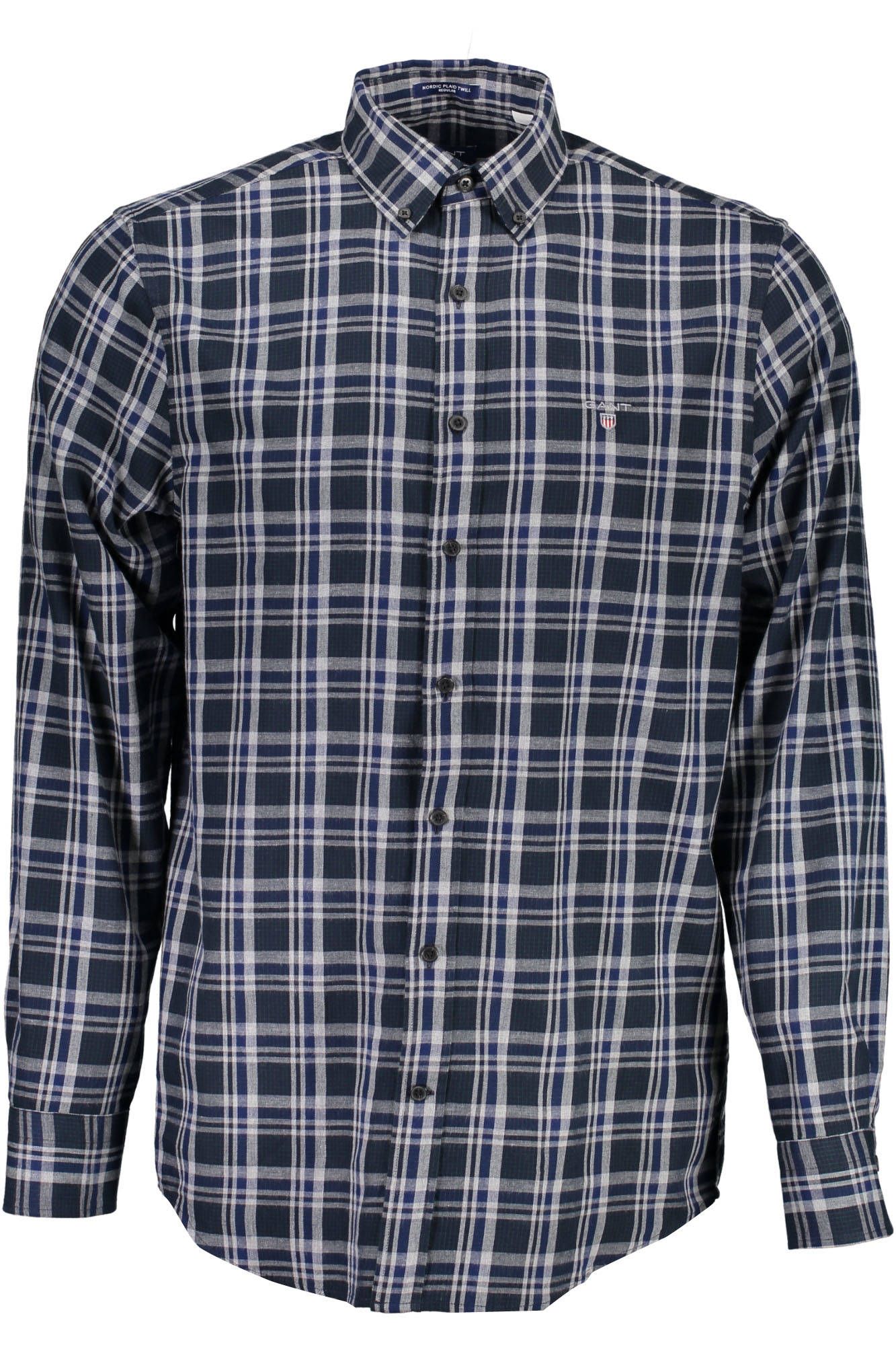 GANT CAMICIA MANICHE LUNGHE UOMO BLU