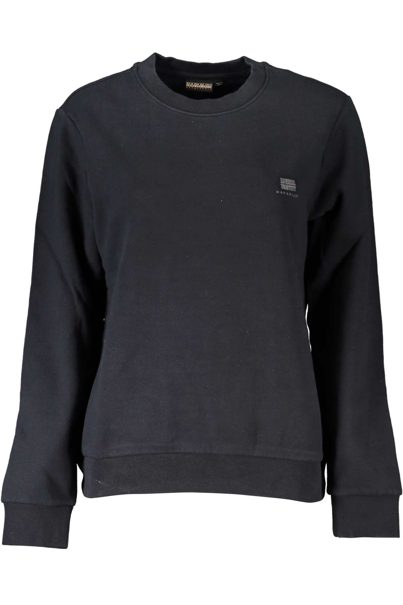 NAPAPIJRI FELPA SENZA ZIP DONNA NERO