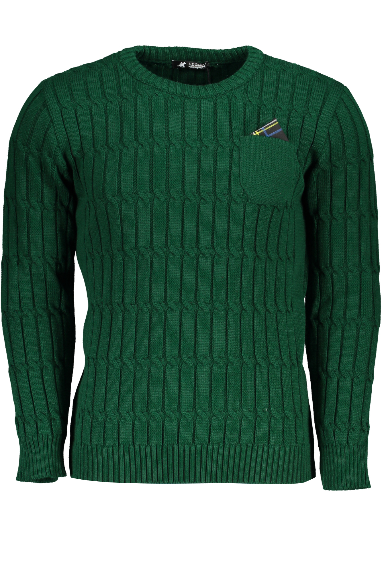 U.S. GRAND POLO MAGLIONE UOMO VERDE