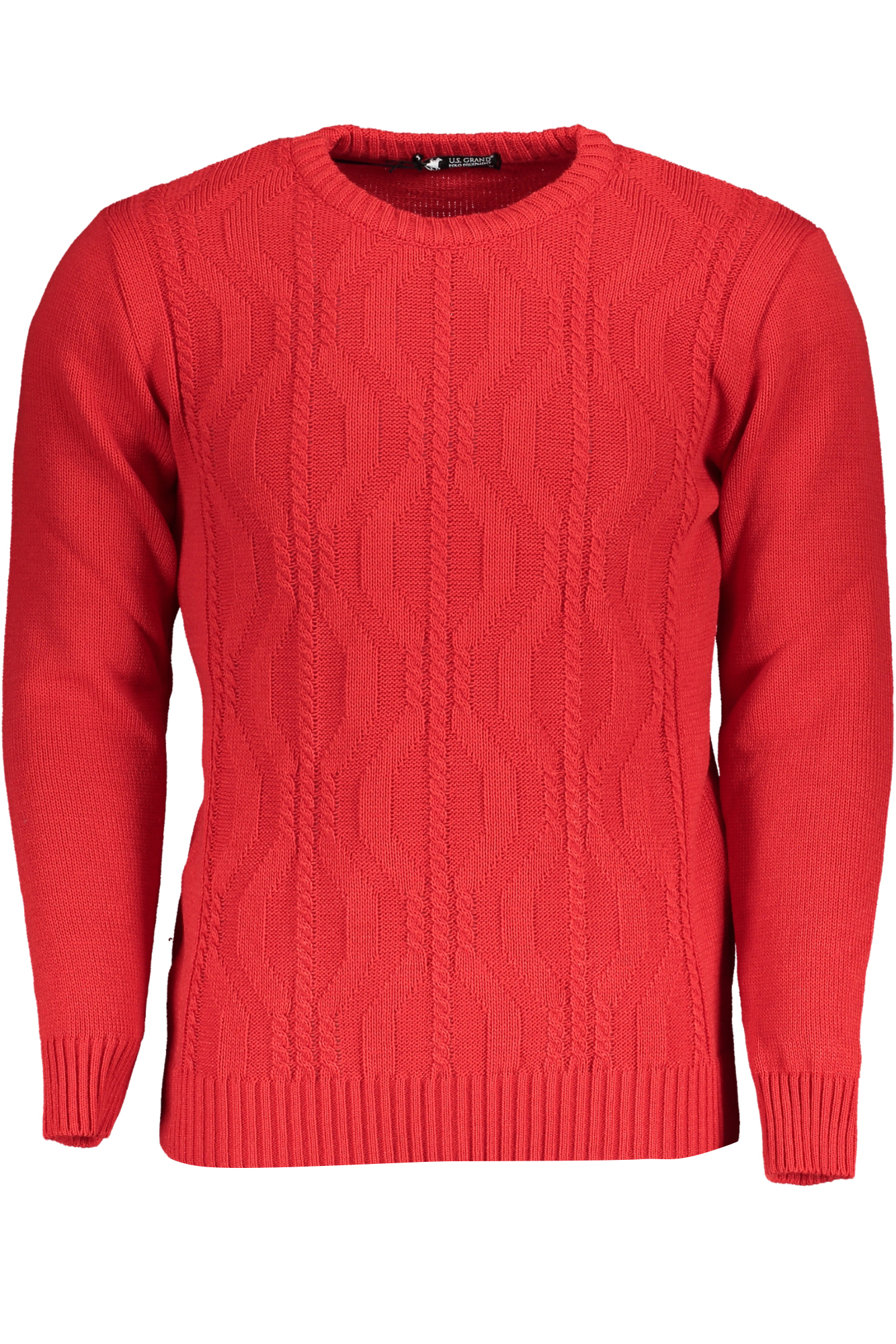 U.S. GRAND POLO MAGLIONE UOMO ROSSO