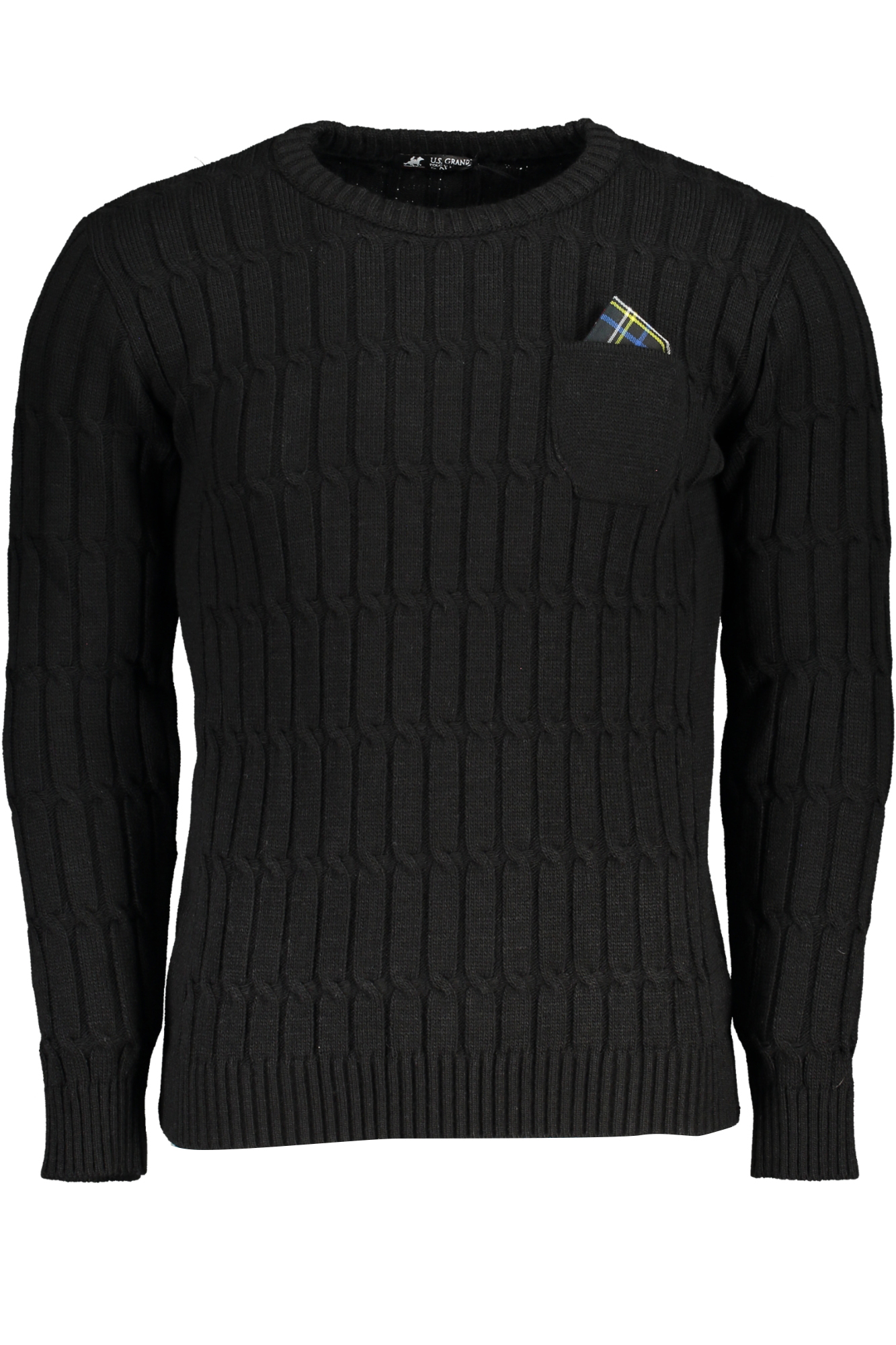 U.S. GRAND POLO MAGLIONE UOMO NERO