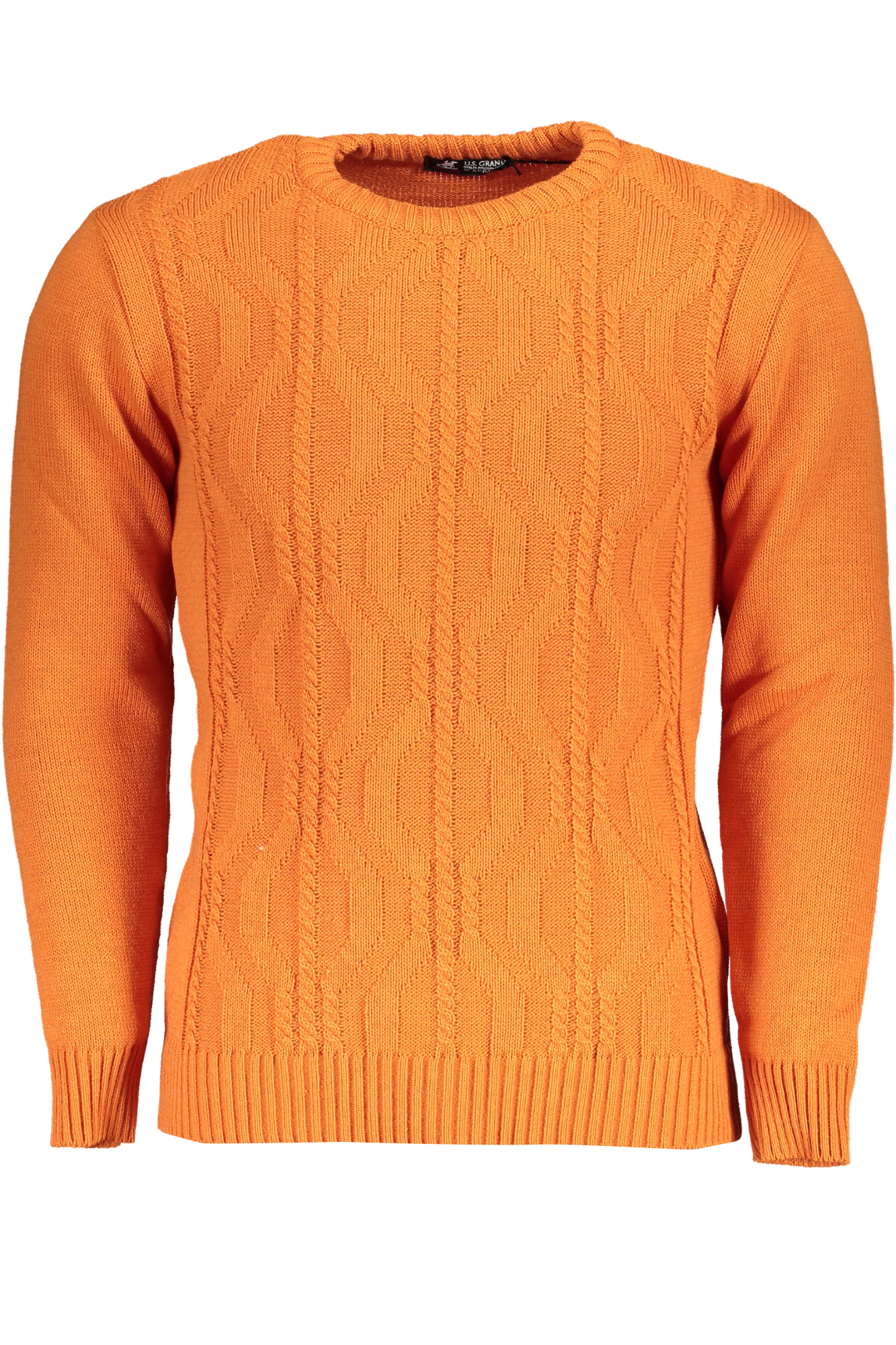 U.S. GRAND POLO MAGLIONE UOMO ARANCIO
