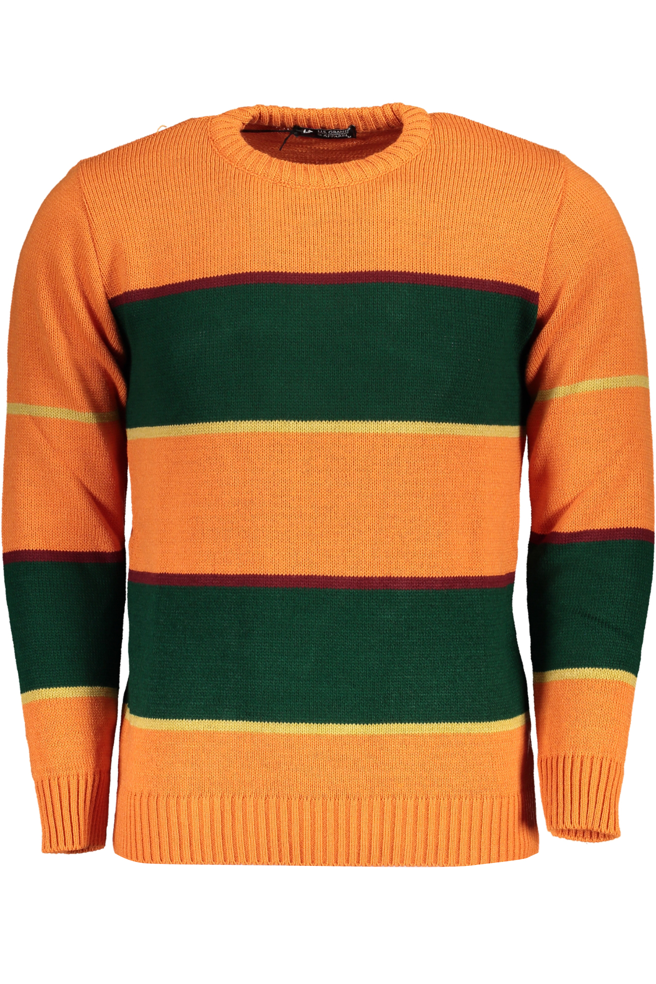 U.S. GRAND POLO MAGLIONE UOMO ARANCIO