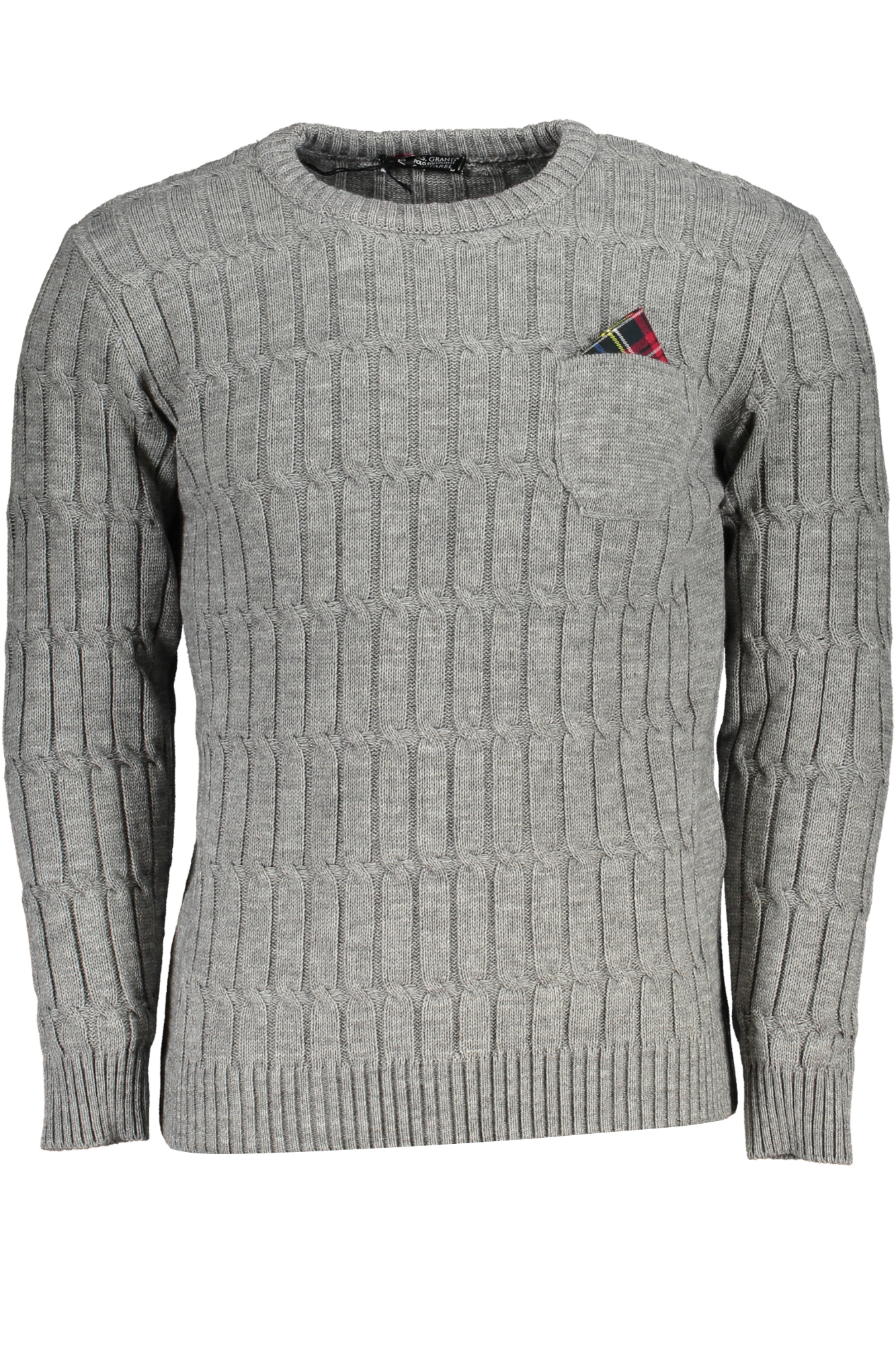 U.S. GRAND POLO MAGLIONE UOMO GRIGIO
