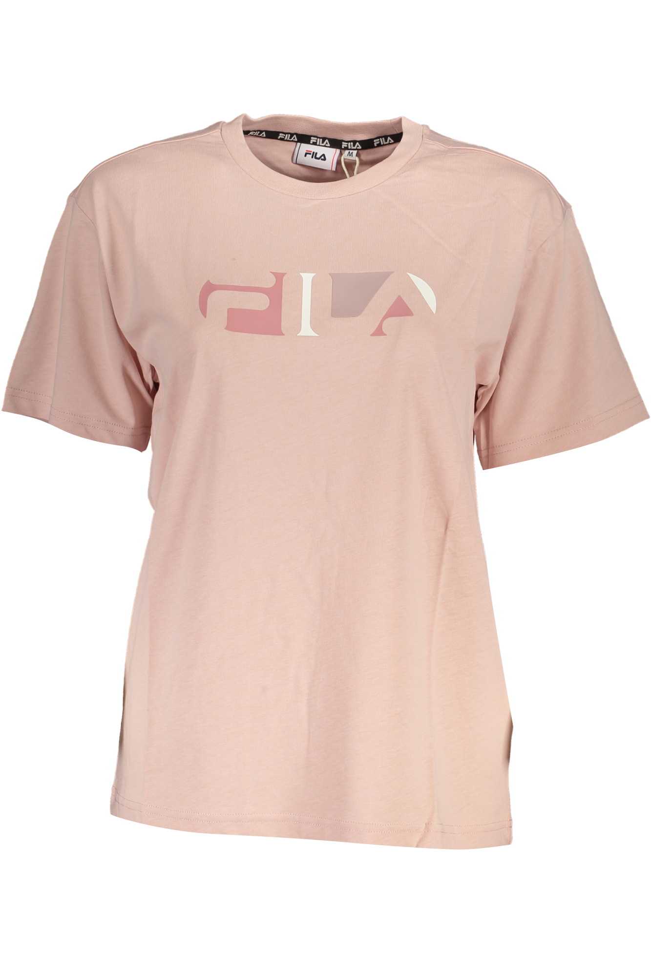 FILA T SHIRT MANICHE CORTE DONNA ROSA eBay