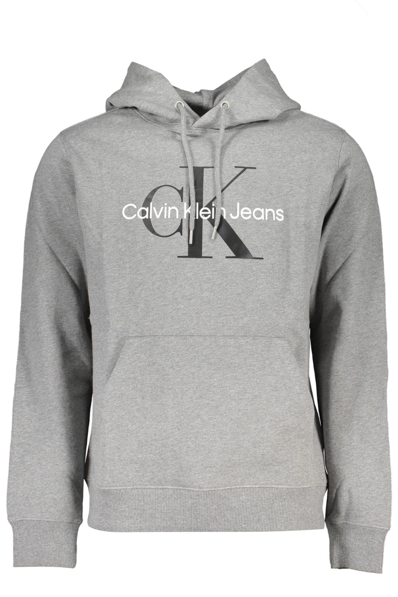 CALVIN KLEIN FELPA SENZA ZIP UOMO GRIGIO