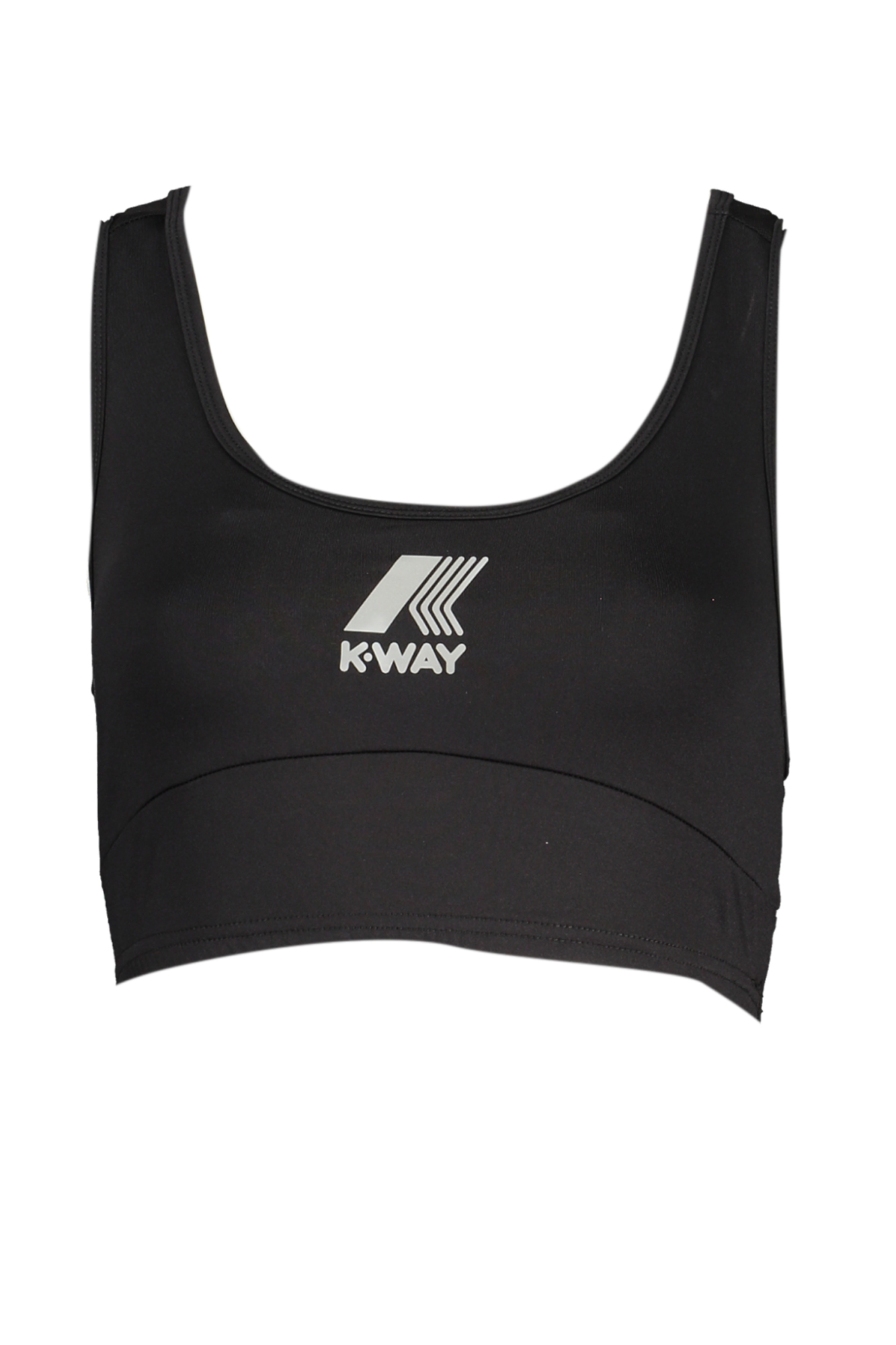 K-WAY TOP DONNA NERO
