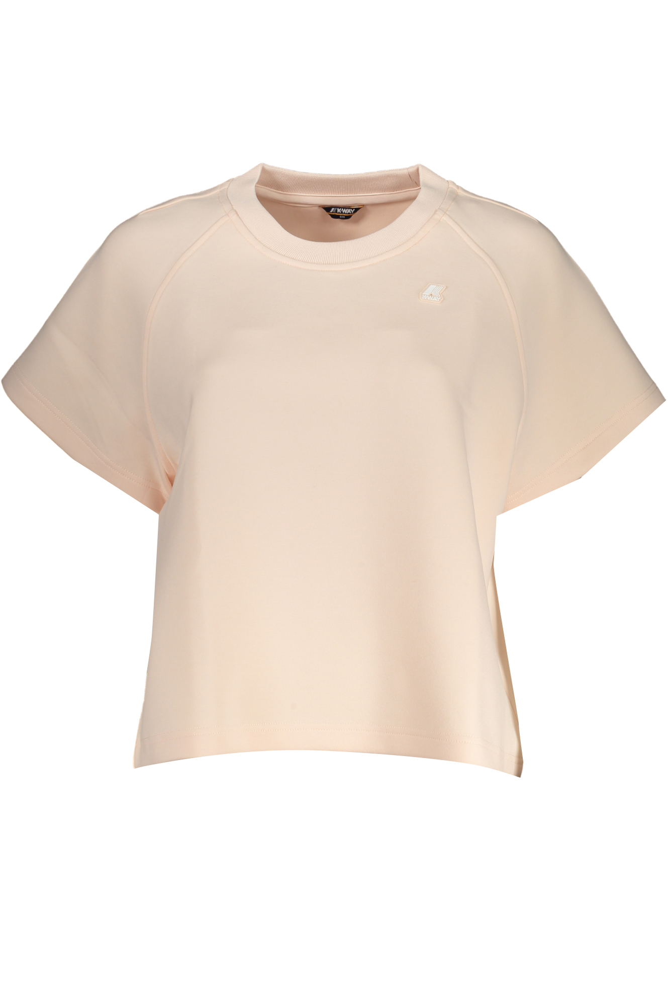 K-WAY T-SHIRT MANICHE CORTE DONNA ROSA
