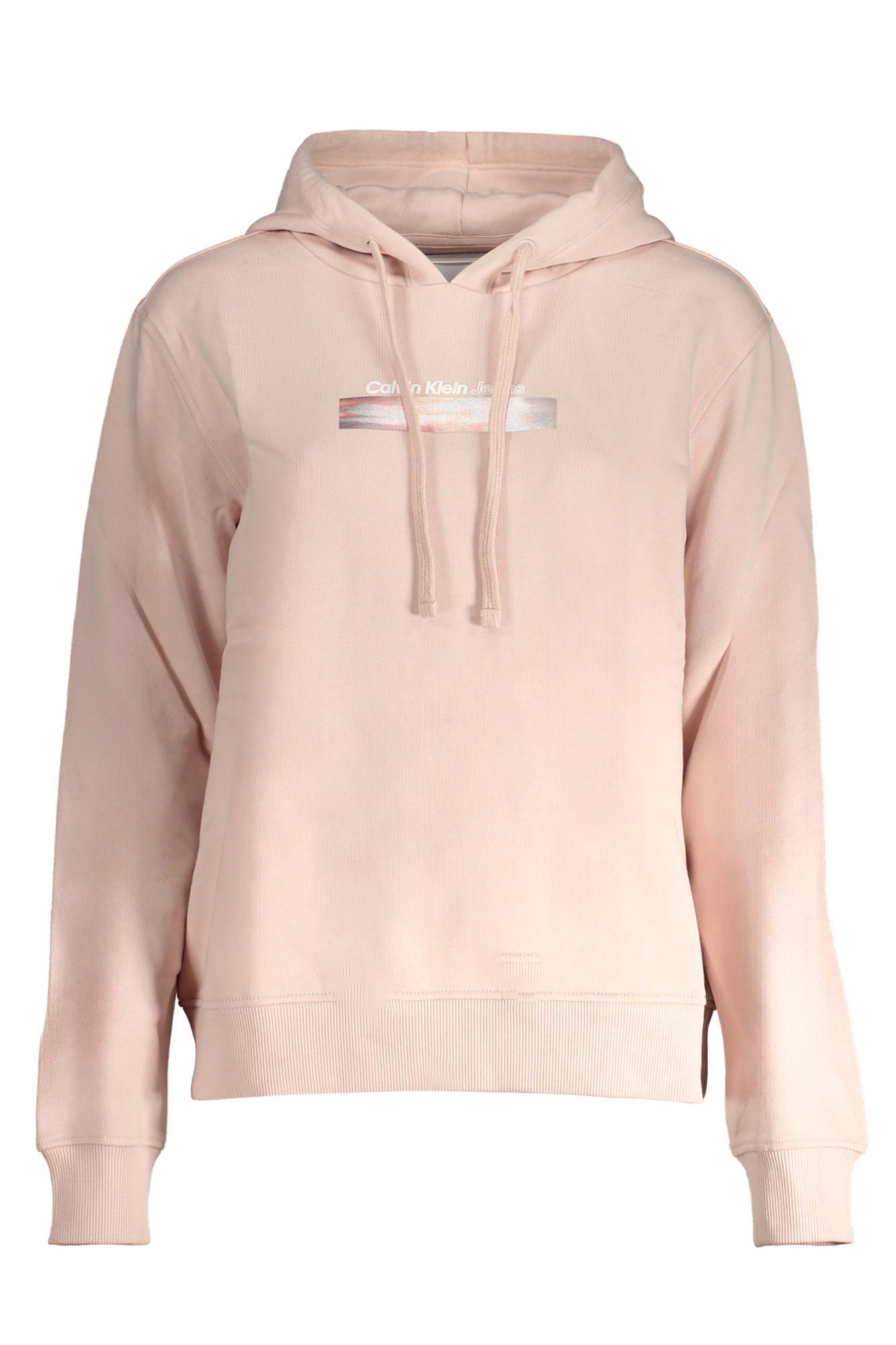 CALVIN KLEIN FELPA SENZA ZIP DONNA ROSA