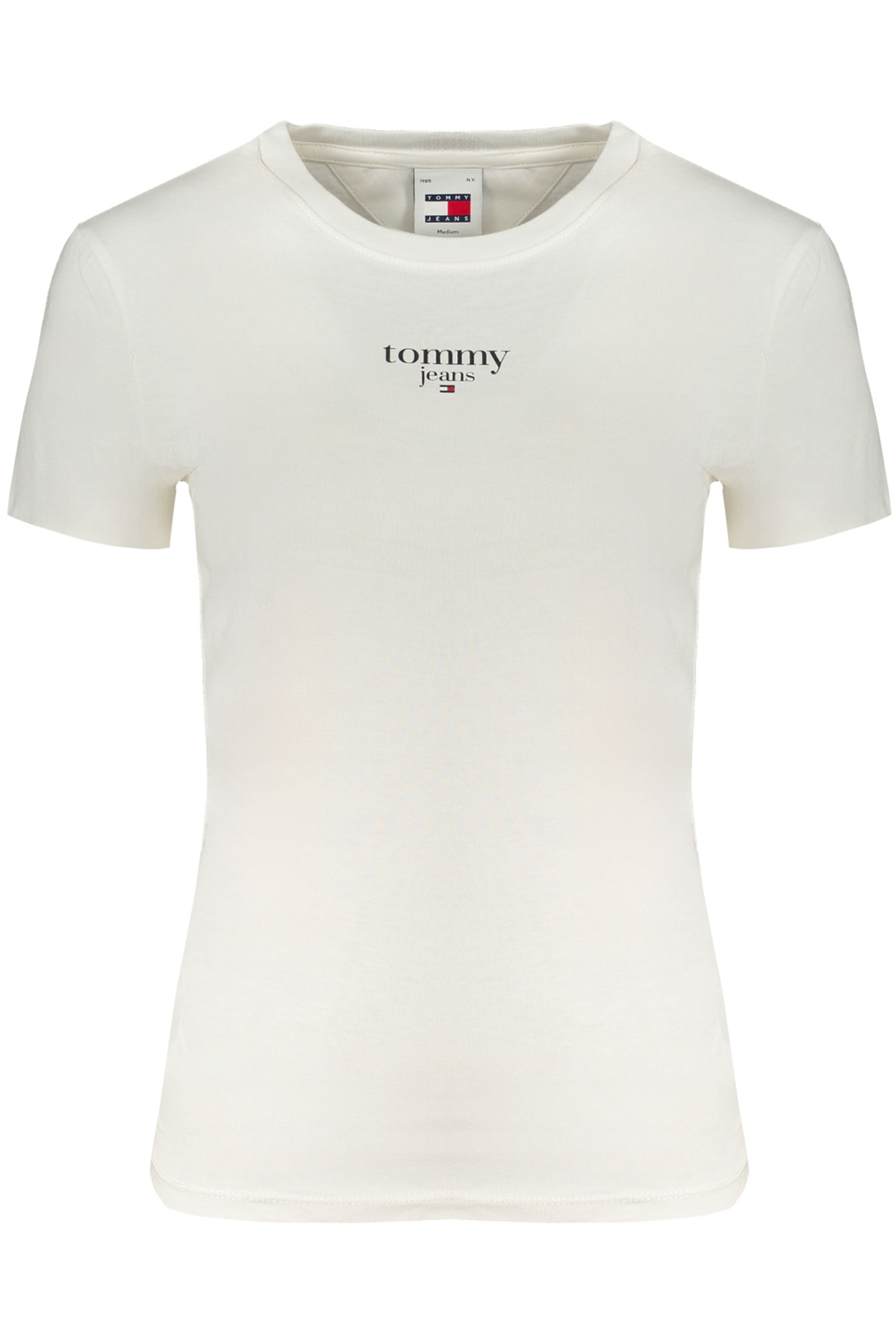 TOMMY HILFIGER T-SHIRT MANICHE CORTE DONNA BIANCO