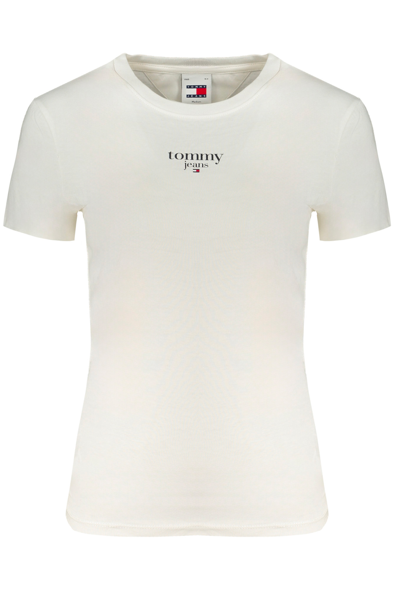 TOMMY HILFIGER T-SHIRT MANICHE CORTE DONNA BIANCO