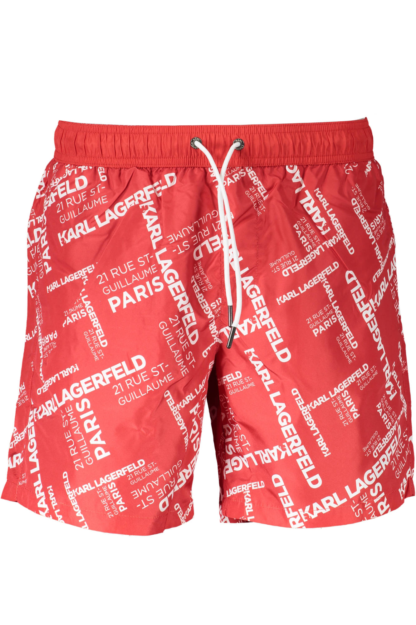 KARL LAGERFELD BEACHWEAR COSTUME PARTE SOTTO UOMO ROSSO