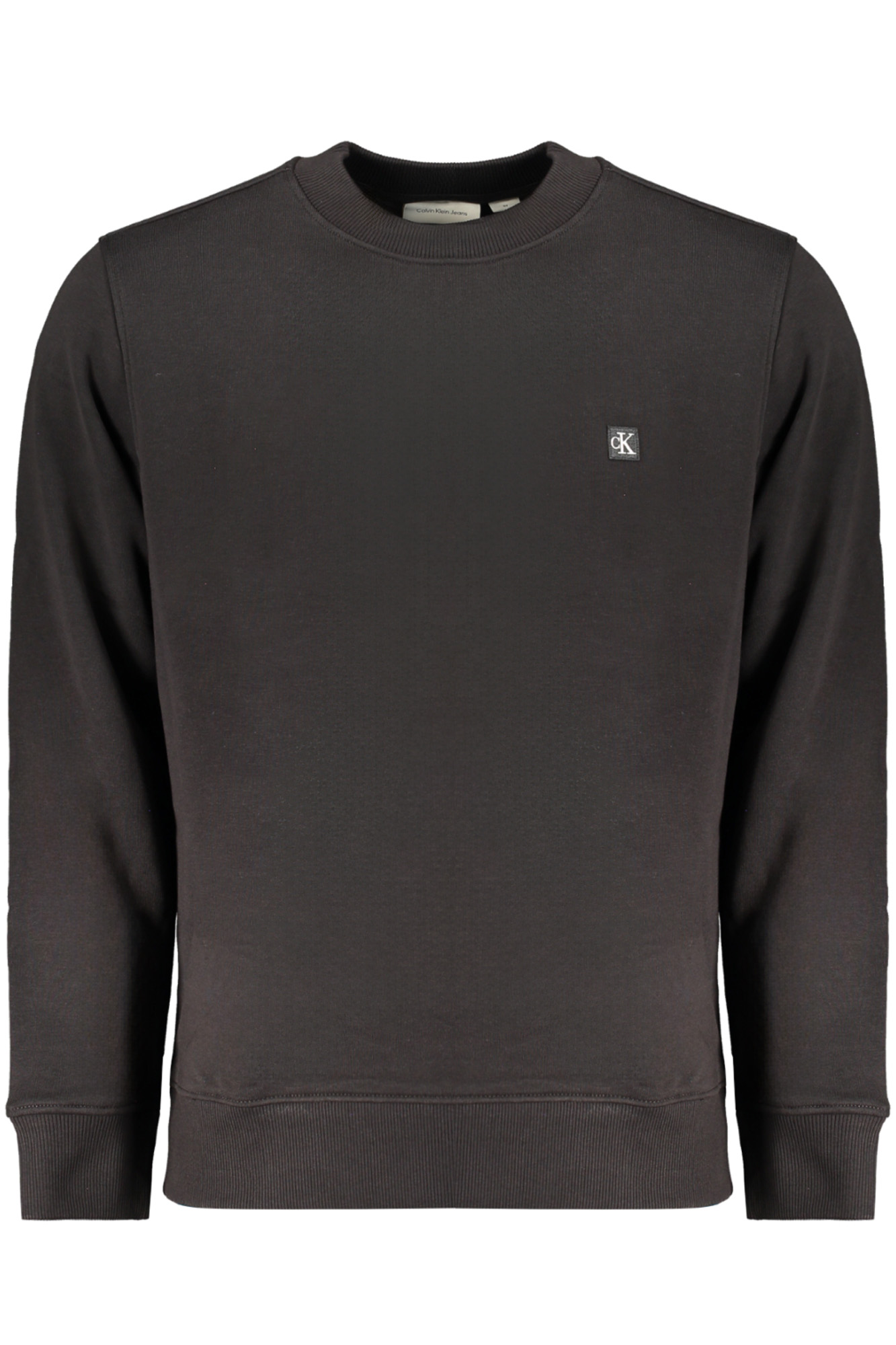 CALVIN KLEIN FELPA SENZA ZIP UOMO NERO