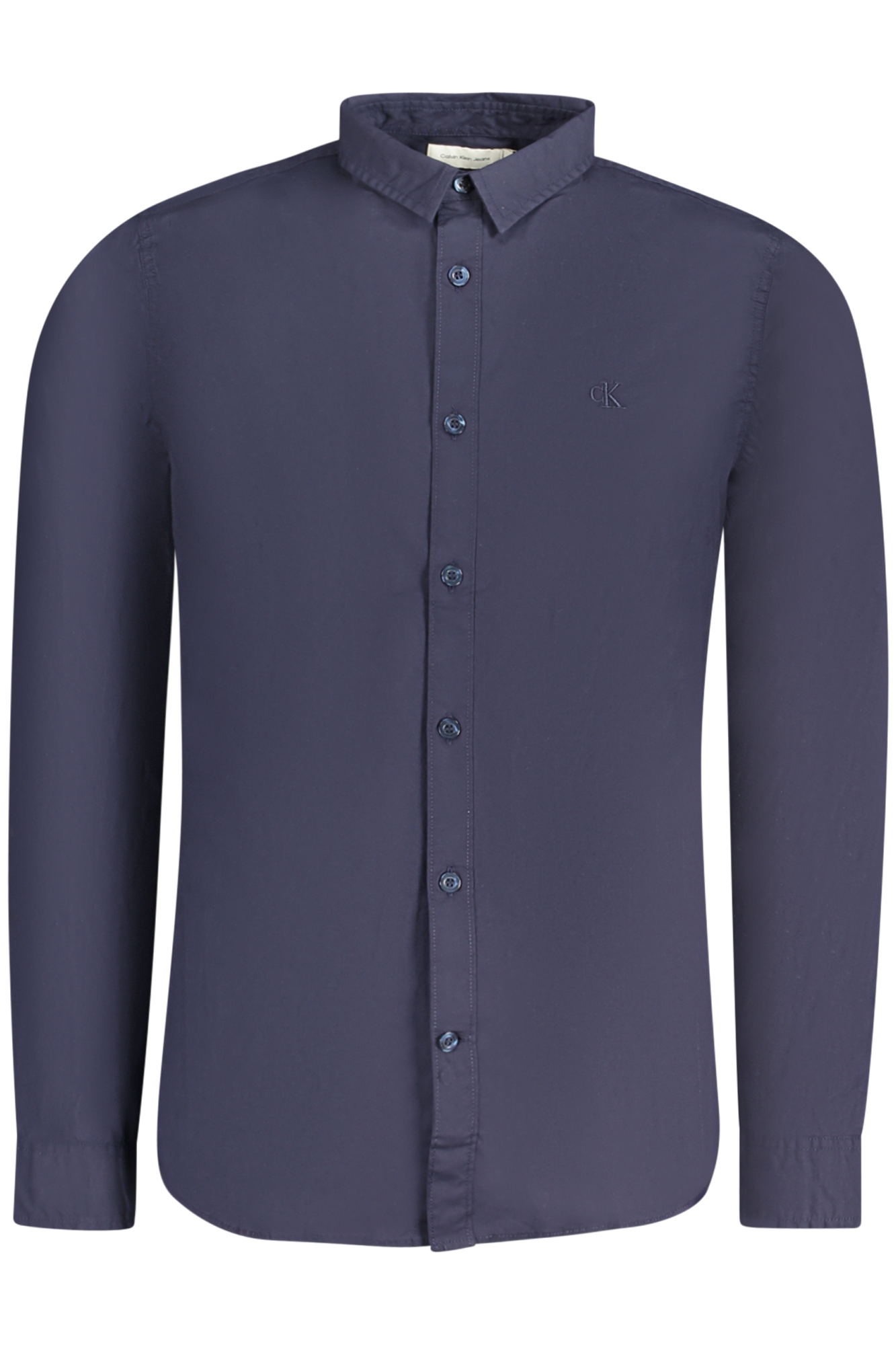 CALVIN KLEIN CAMICIA MANICHE LUNGHE UOMO BLU