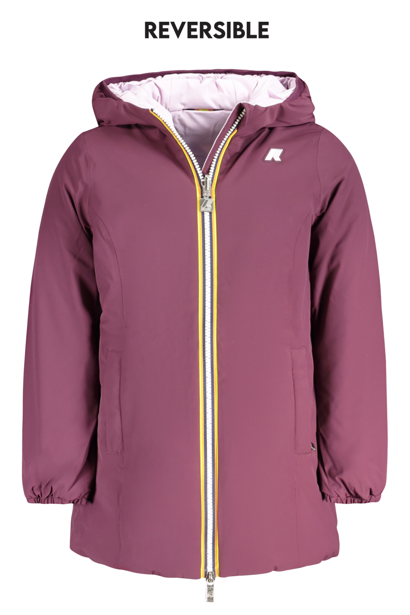 K-WAY GIUBBOTTO BAMBINA VIOLA