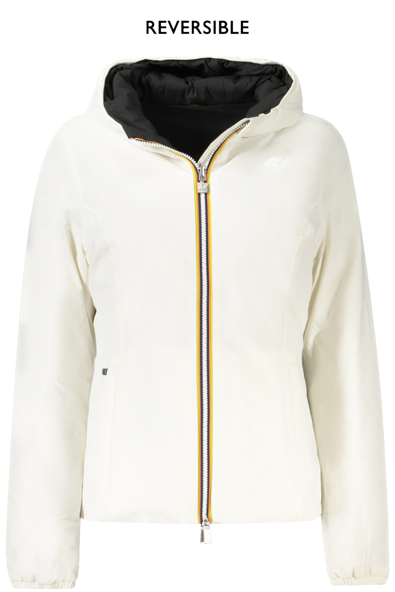 K-WAY GIUBBOTTO DONNA BIANCO
