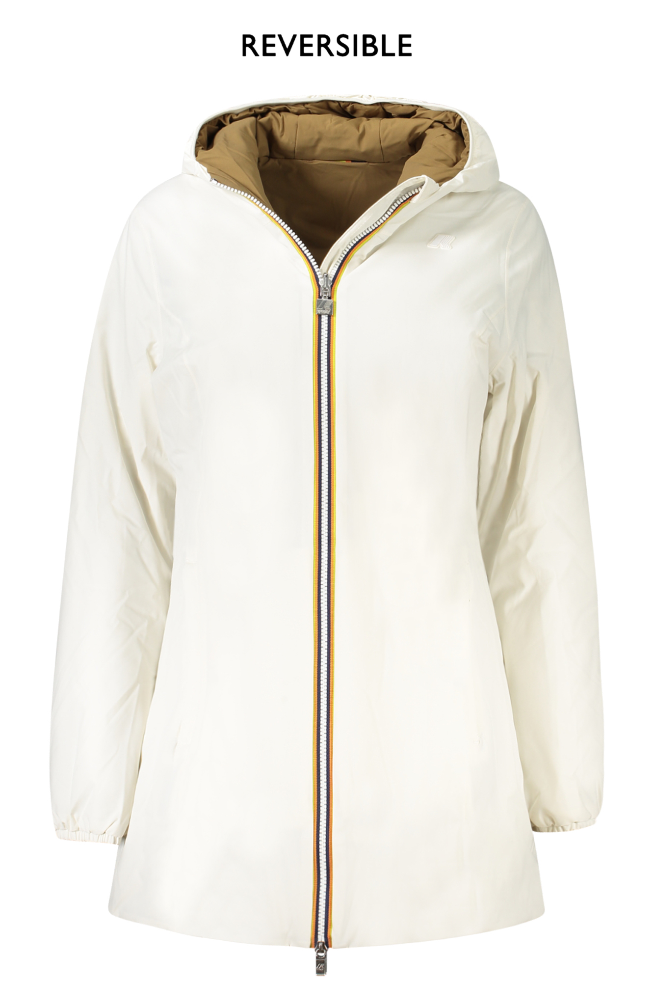 K-WAY GIUBBOTTO DONNA BIANCO