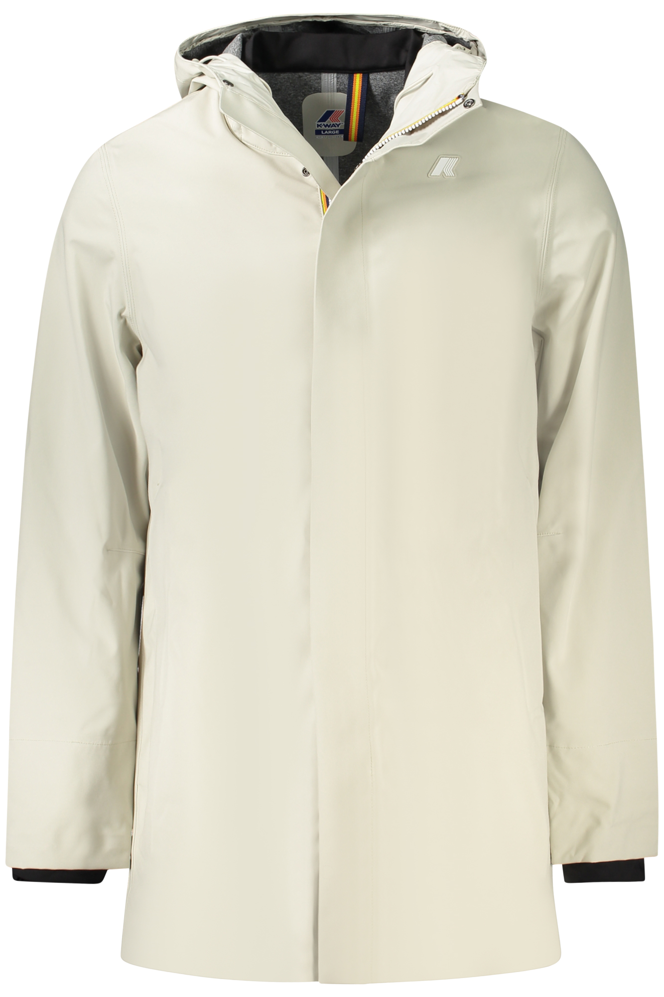 K-WAY TRENCH UOMO GRIGIO