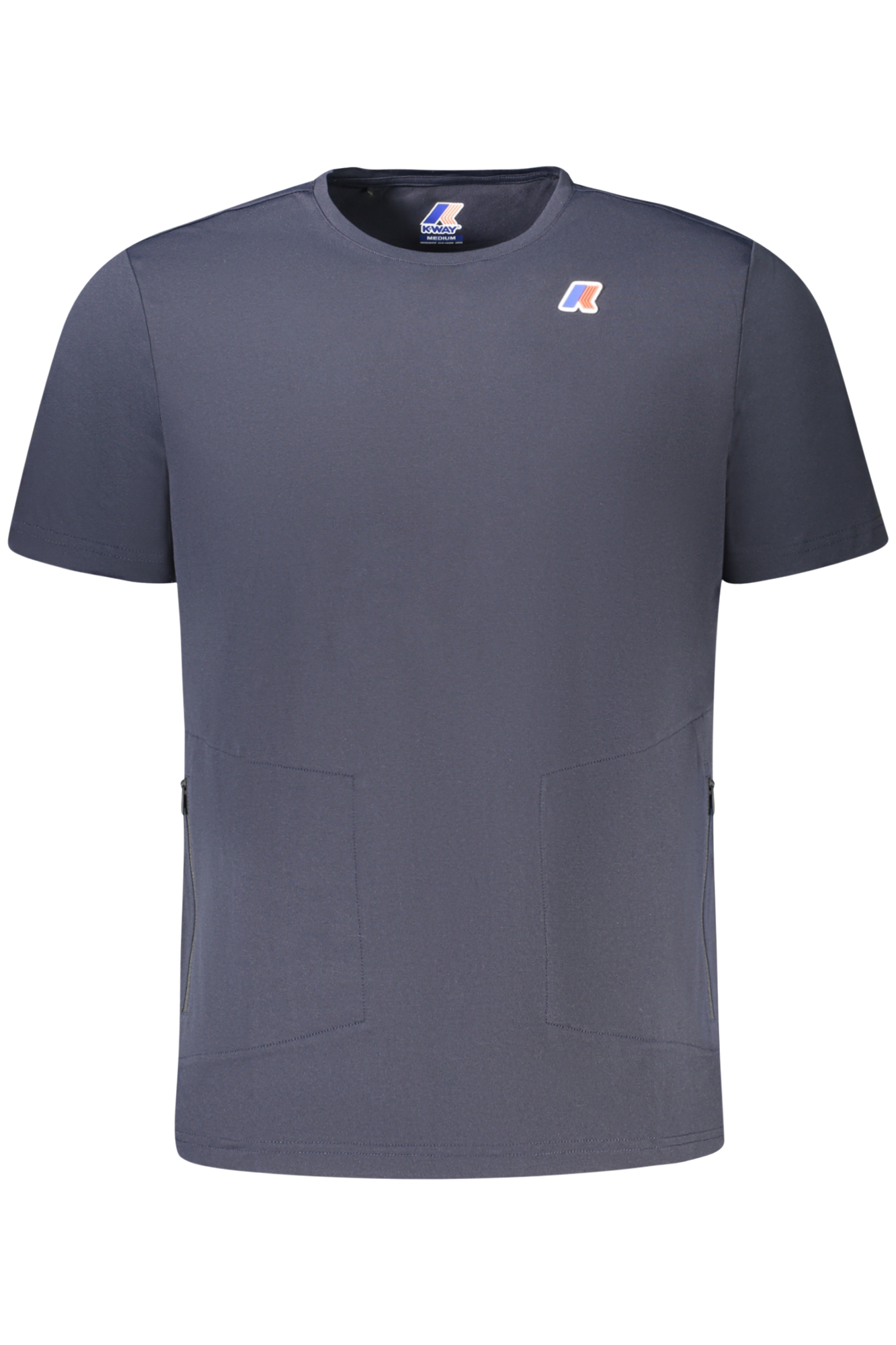 K-WAY T-SHIRT MANICHE CORTE UOMO BLU