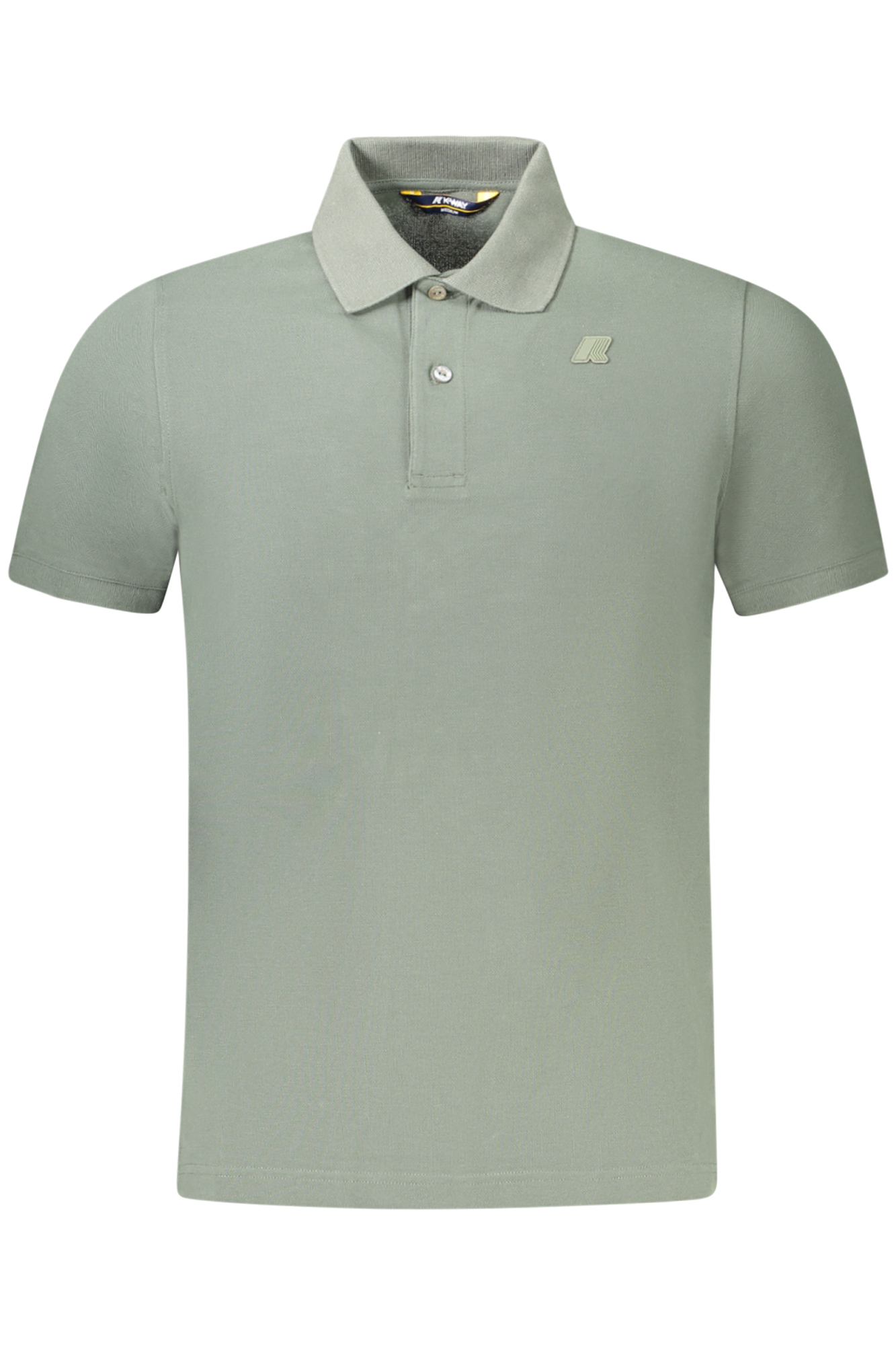 K-WAY POLO MANICHE CORTE UOMO VERDE