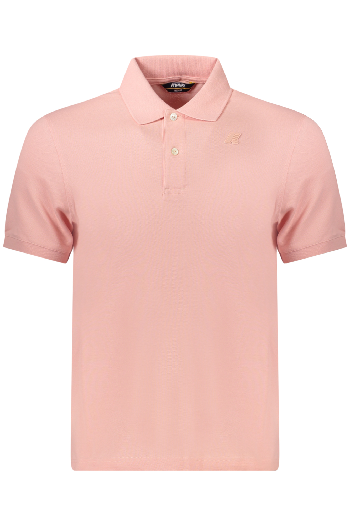 K-WAY POLO MANICHE CORTE UOMO ROSA