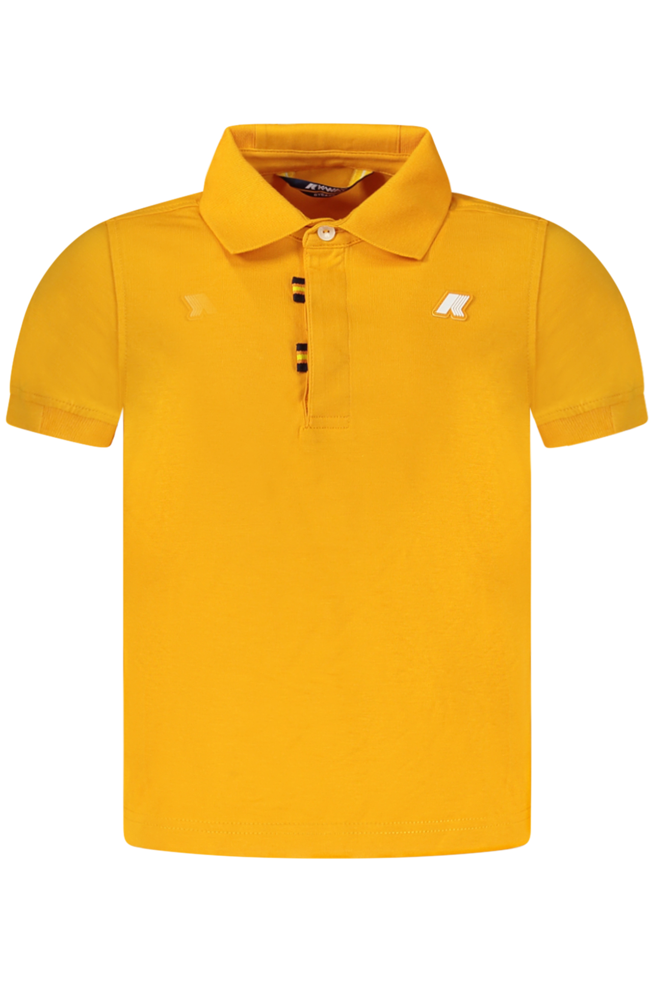 K-WAY POLO MANICHE CORTE BAMBINO ARANCIO