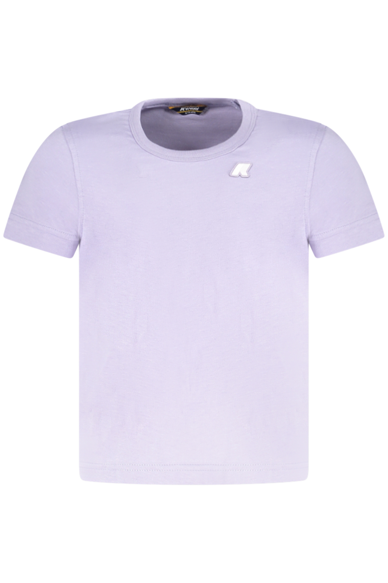 K-WAY T-SHIRT MANICHE CORTE BAMBINA VIOLA