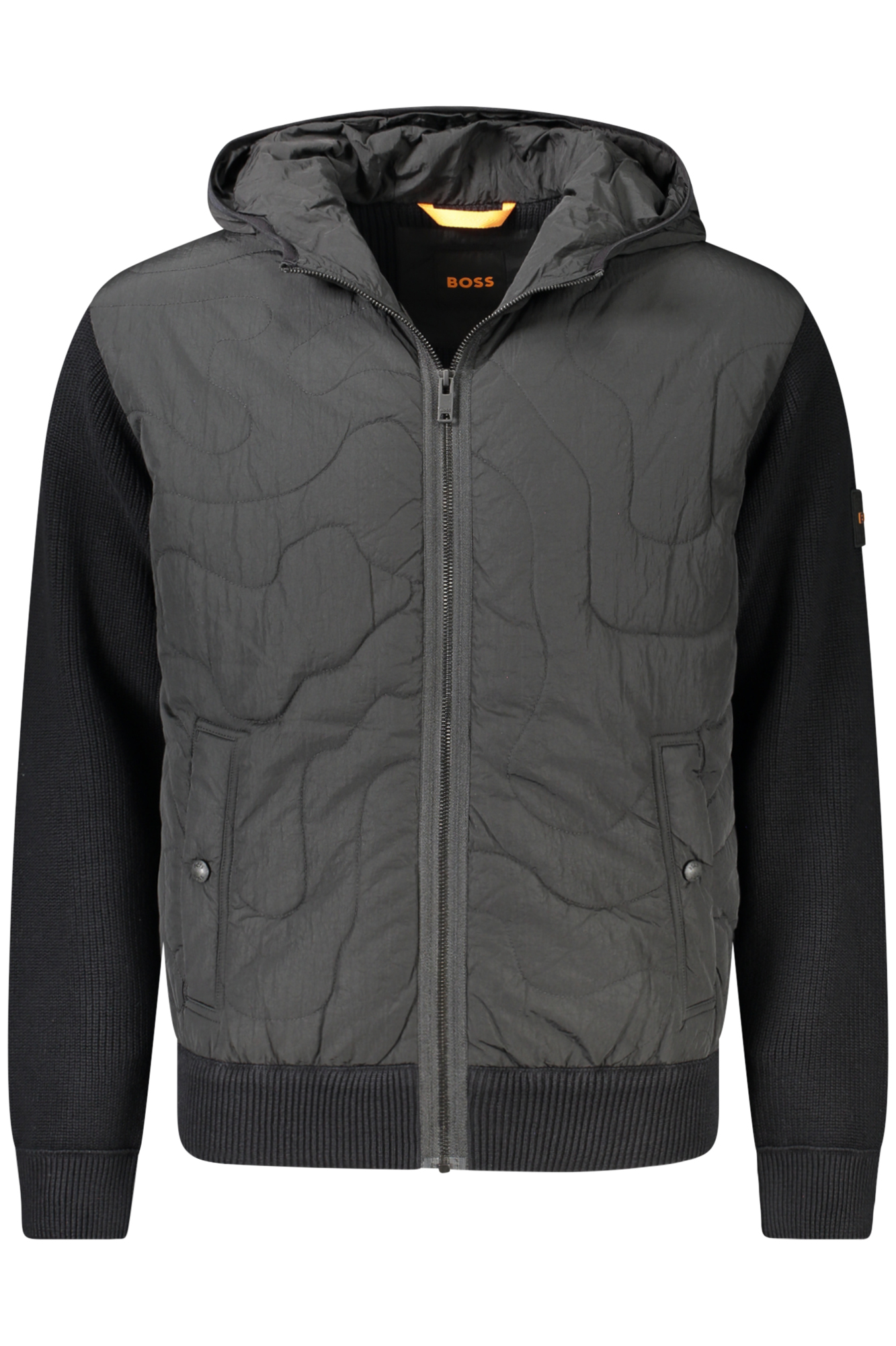 HUGO BOSS GIACCA SPORTIVA UOMO NERO