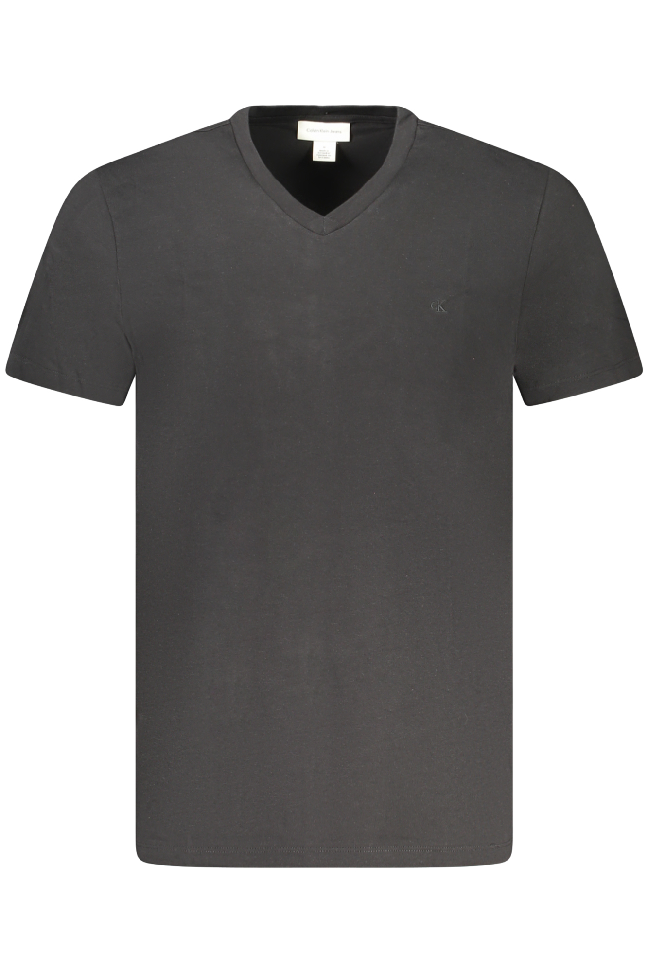 CALVIN KLEIN T-SHIRT MANICHE CORTE UOMO NERO