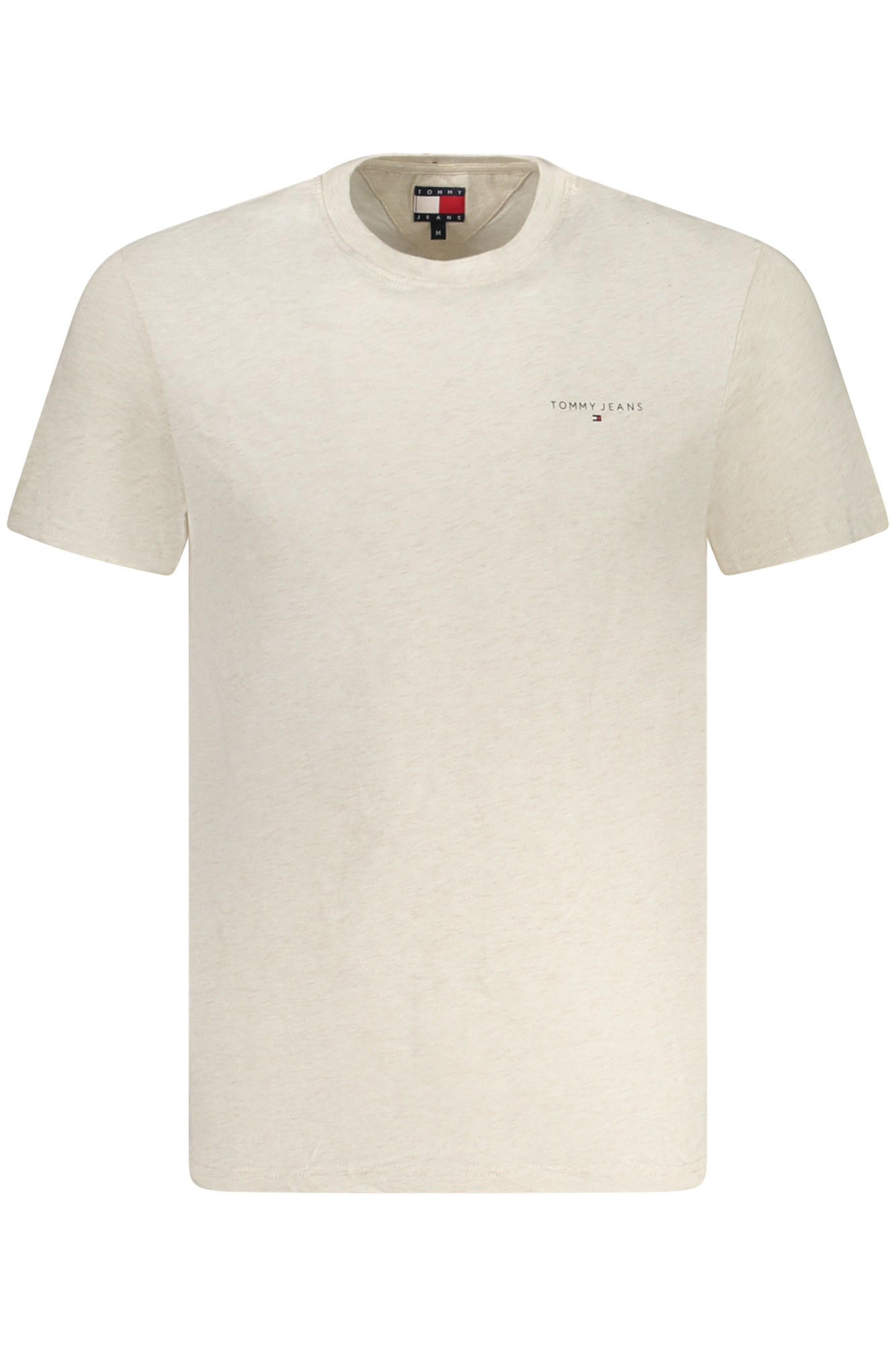 TOMMY HILFIGER T-SHIRT MANICHE CORTE UOMO BEIGE
